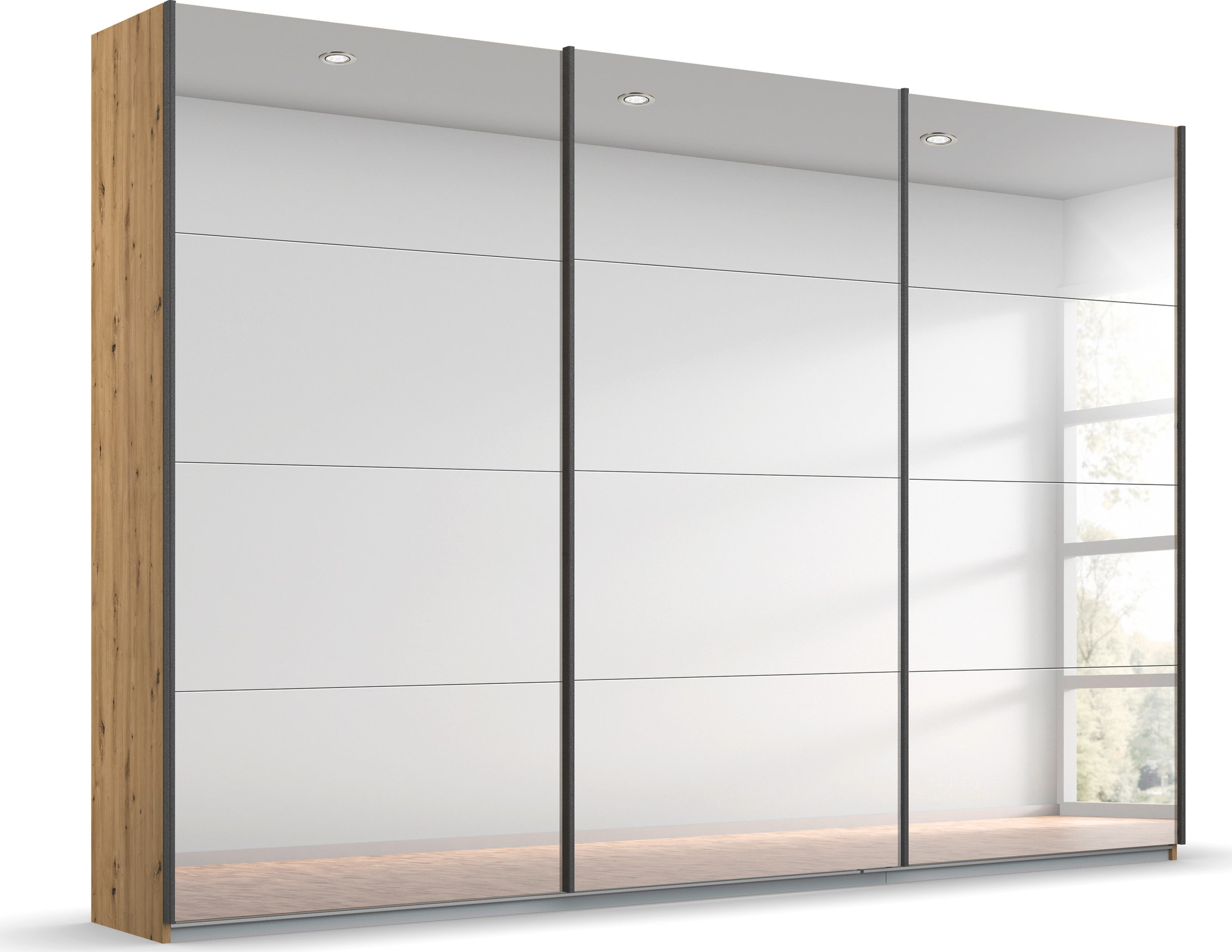 rauch Schwebetürenschrank »Oracle«, mit Spiegelfront