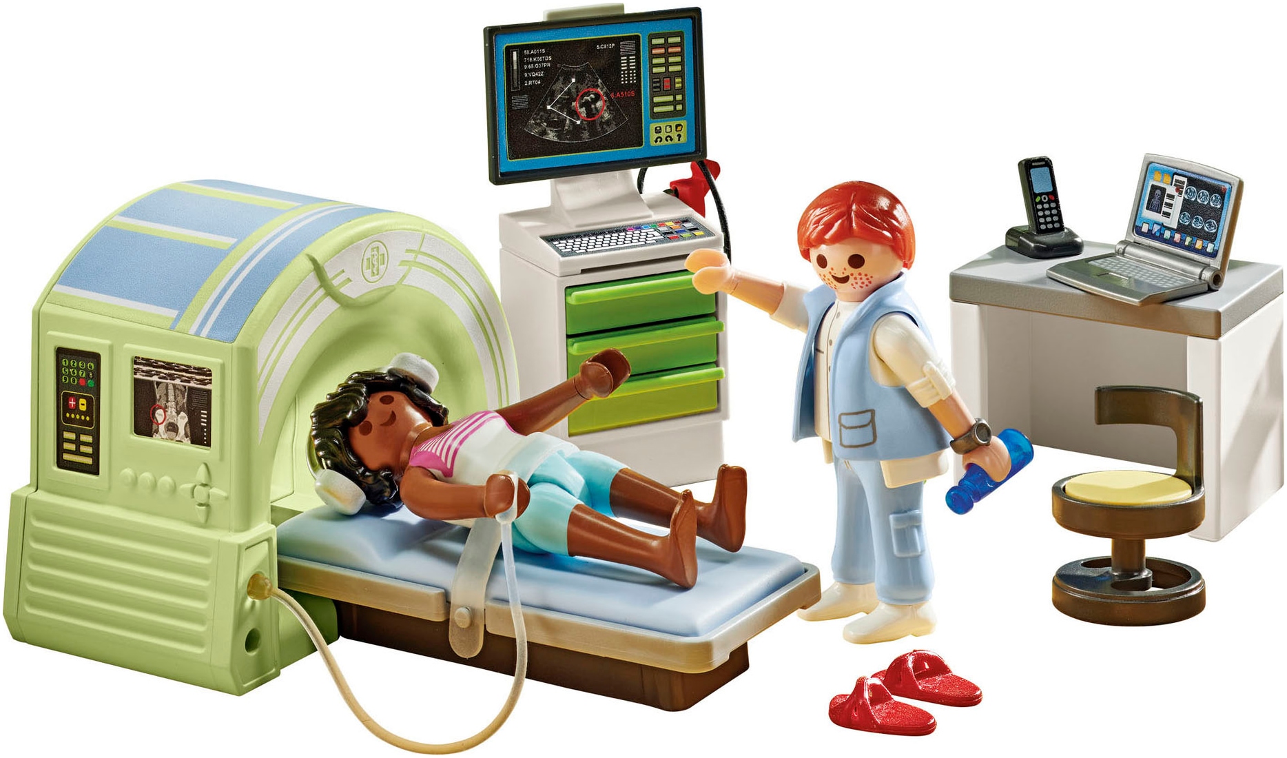 Playmobil® Konstruktions-Spielset »MRT mit Patient (71618), Action Heroes«, (29 St.), Made in Europe