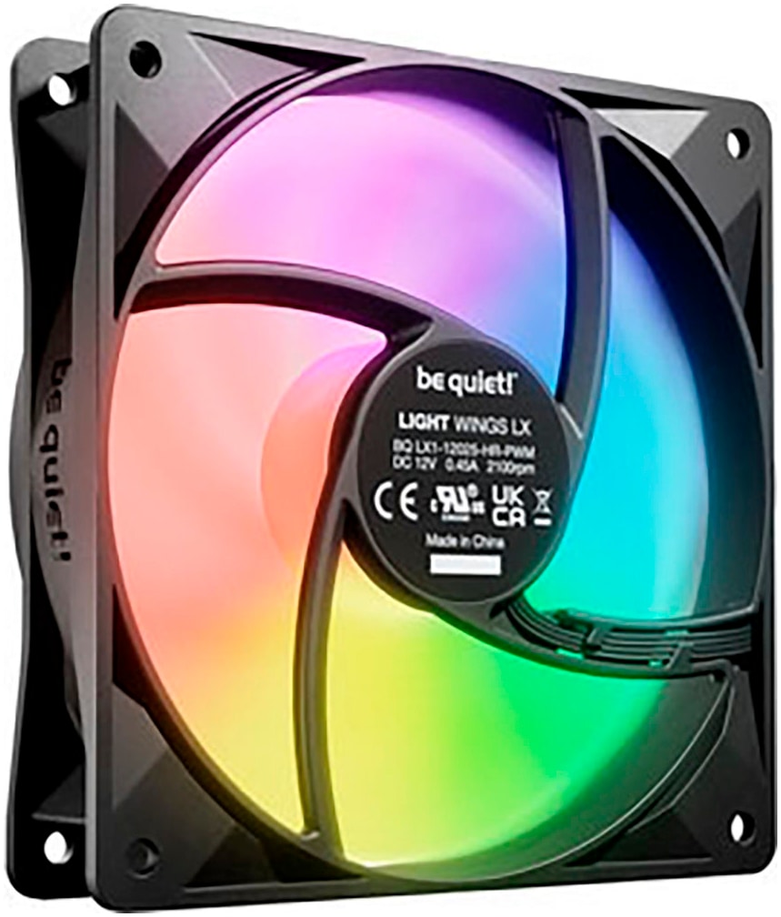 be quiet! Gehäuselüfter »LIGHT WINGS LX 120mm PWM high-speed«