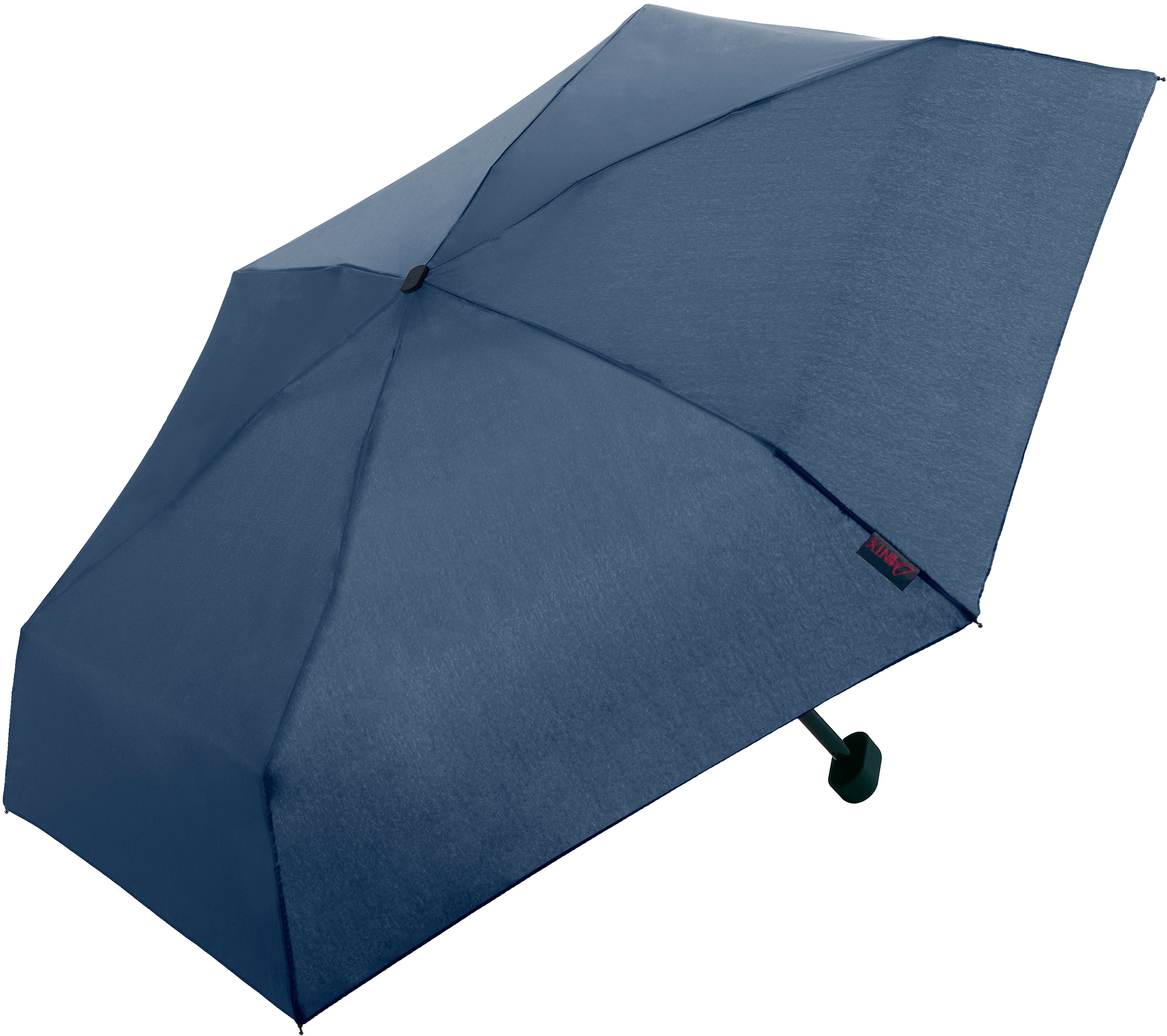 flach extra Taschenregenschirm EuroSCHIRM® kurz »Dainty marineblau« und