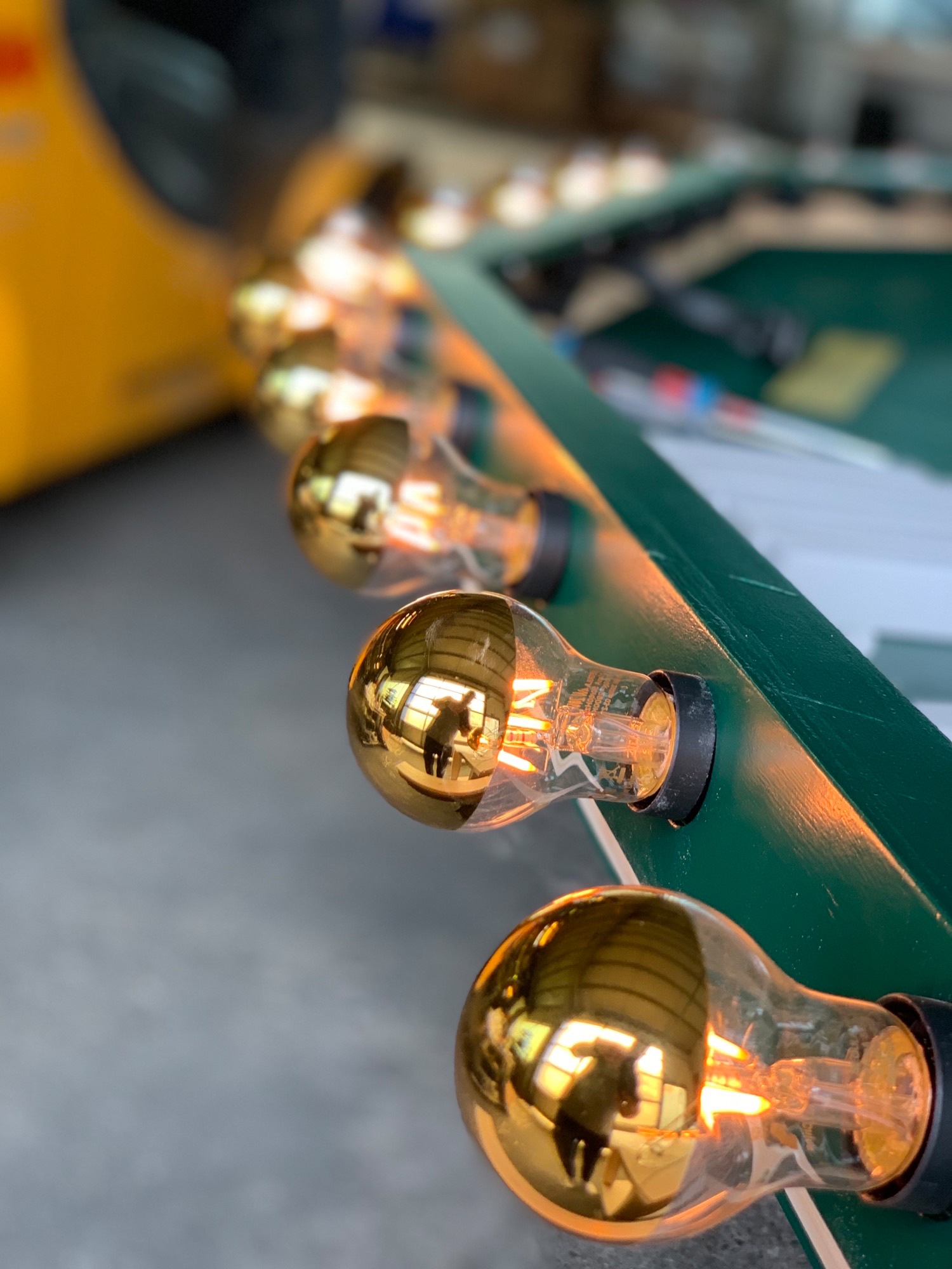 SEGULA LED-Leuchtmittel »LED Glühlampe Spiegelkopf Gold«, E27, Warmweiß, dimmbar, E27, Glühlampe Spiegelkopf Gold, 2700K