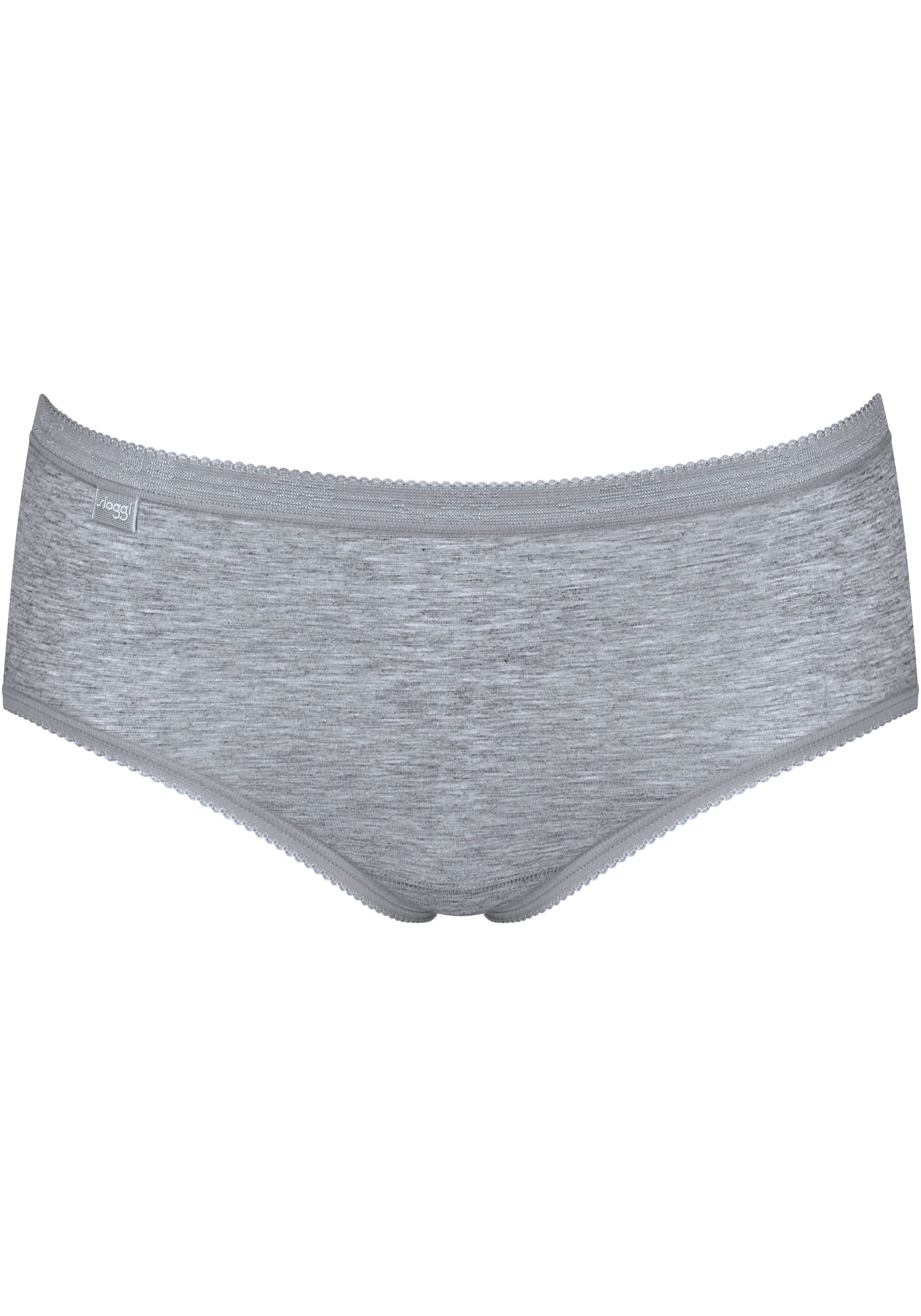 sloggi Slip »Basic+ Midi C4P«, (4er Pack), perfekter Sitz