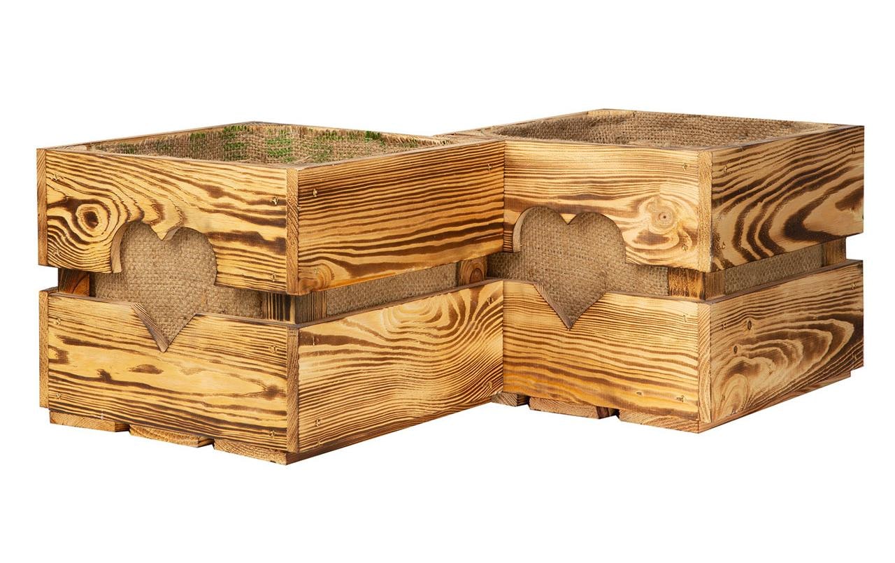 Holz Zollhaus Holzkiste »Holz Zollhaus Holzharasse«