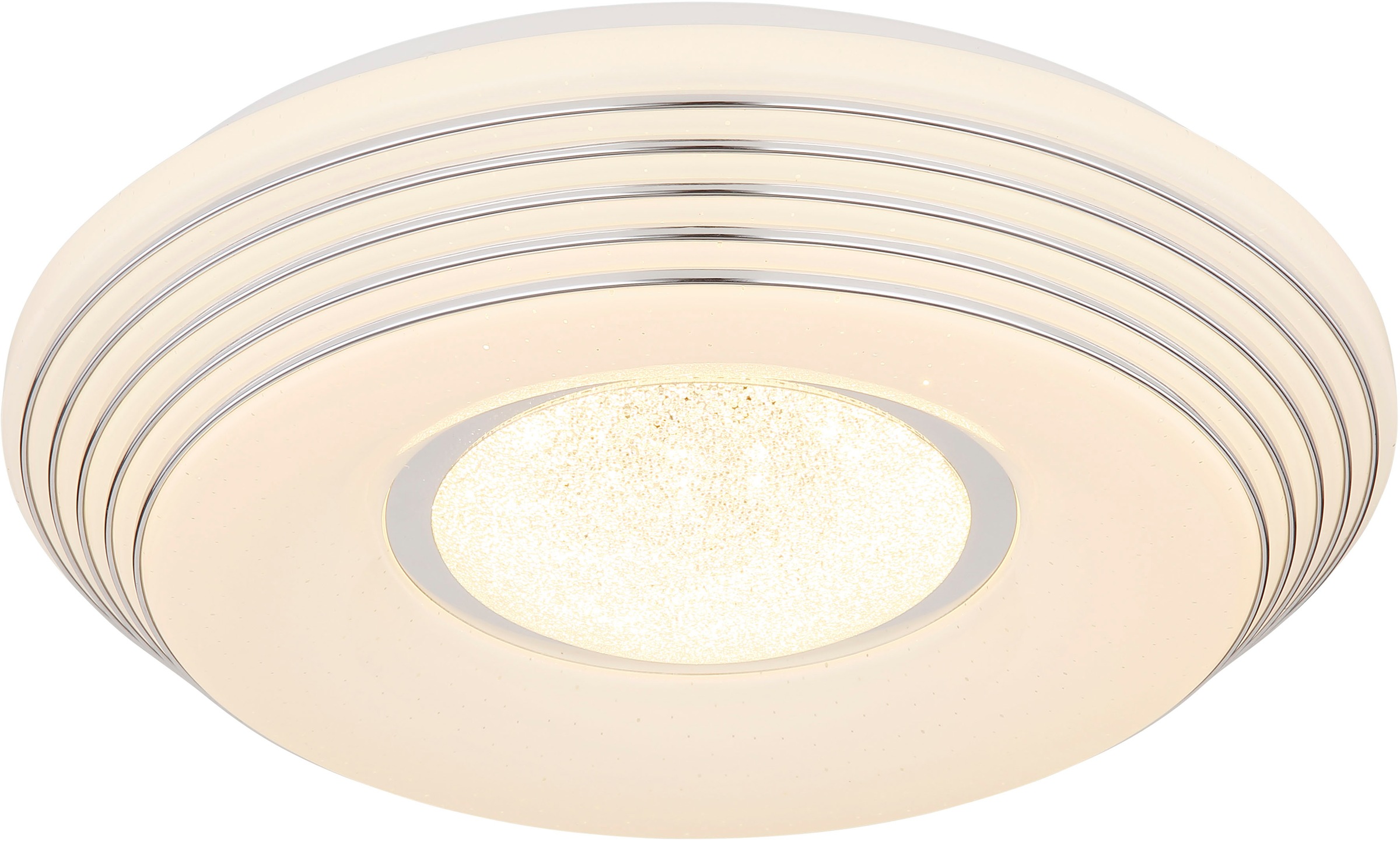 GLOBO LIGHTING Deckenleuchte »PILLO« LED-Modul 1 Stk. warmweiß - kaltweiß Deckenlampe Wohnzimmer-Leuchte Schlafzimmer-Leuchte Flur Küche weiß