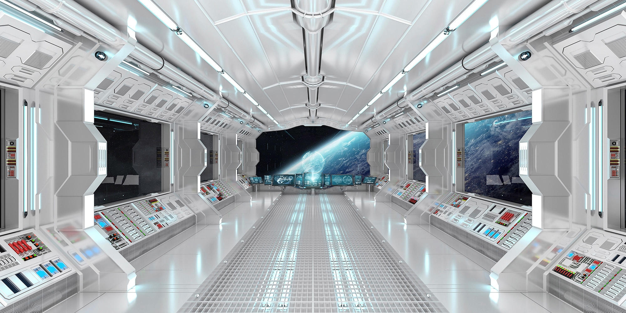 Architects Paper Fototapete »Spaceship« Vlies, Wand, Schräge