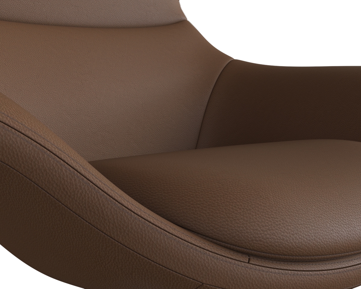 FLEXLUX Ohrensessel »Stilo Relaxsessel, TV-Sessel, OTTOs Choice«, Solitär, Stil-Ikone, drehbar, Fuß Aluminium