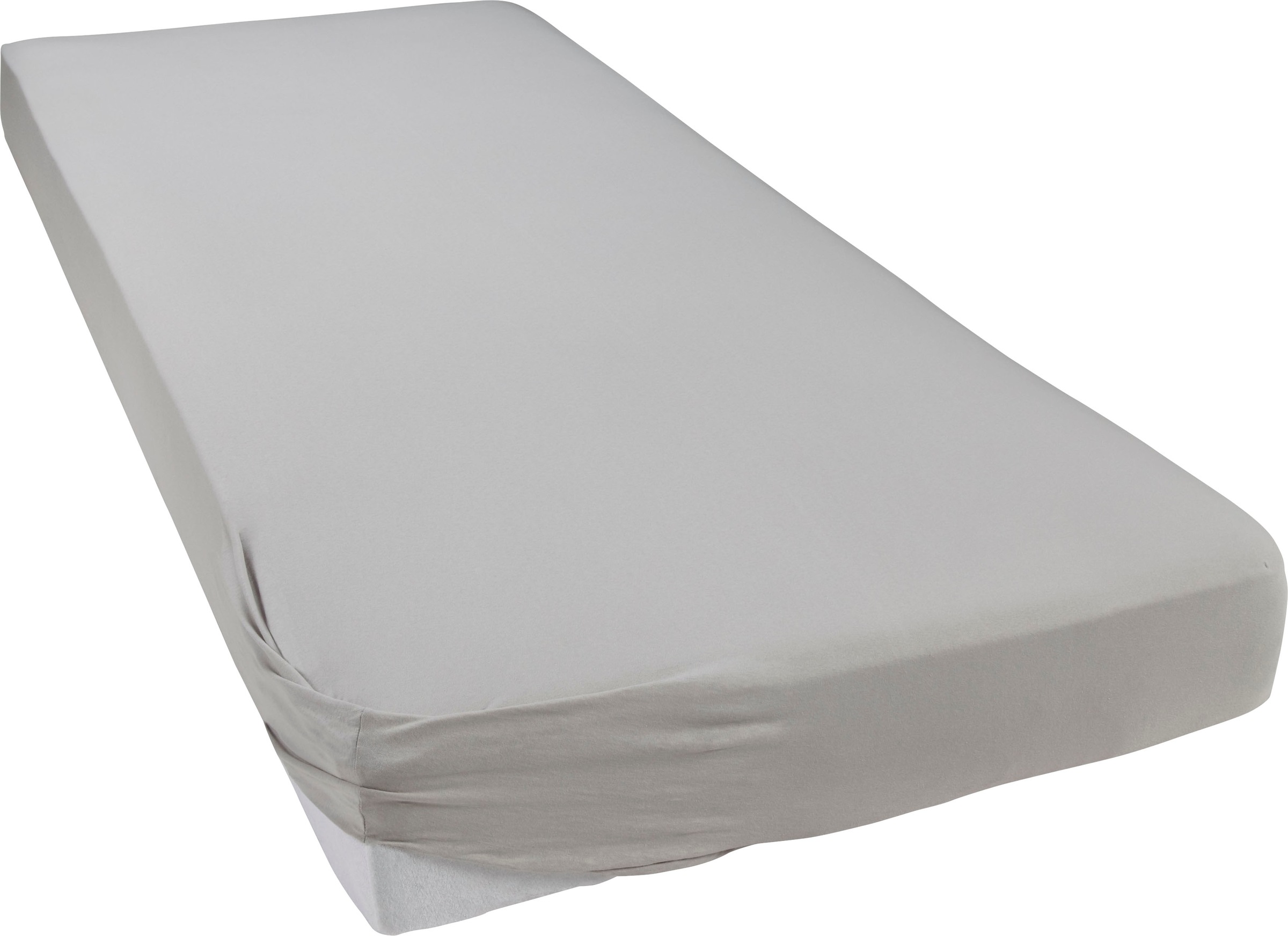 bellana Spannbettlaken »Jersey-Elasthan Aqua in Gr. 90x200, 140x200 oder 18 günstig online kaufen