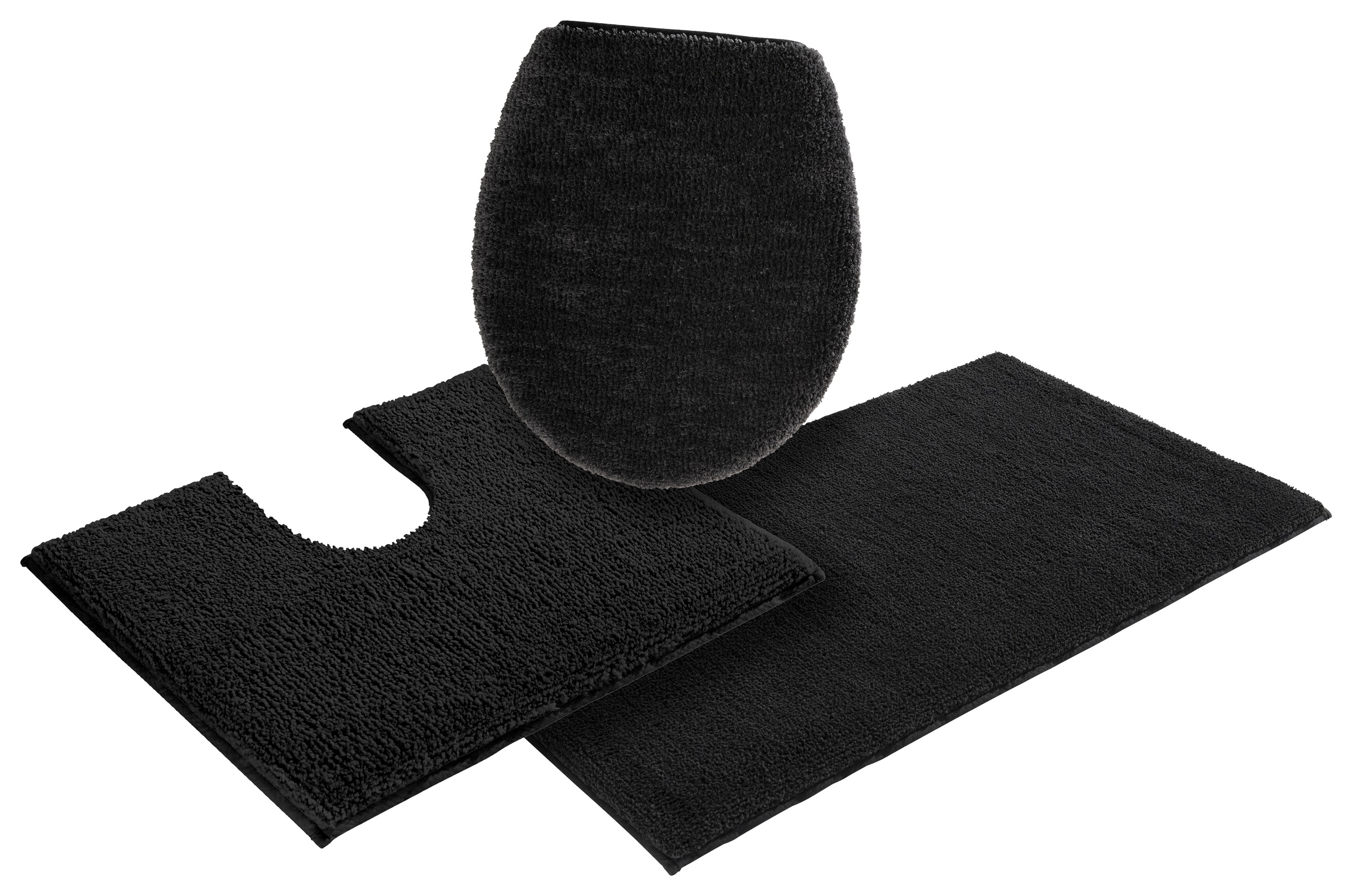 my home Badematte »Vanessa, Badvorleger, Badezimmer Teppich«, rutschhemmend günstig online kaufen