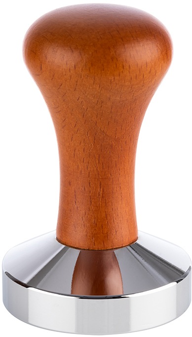 Buddy's Tamper »Buddy´s Bar - Barista Edition«, (Set, 2 tlg.), Premium, Kaffee Verdichter, rostfreier Edelstahl, Holzgriff