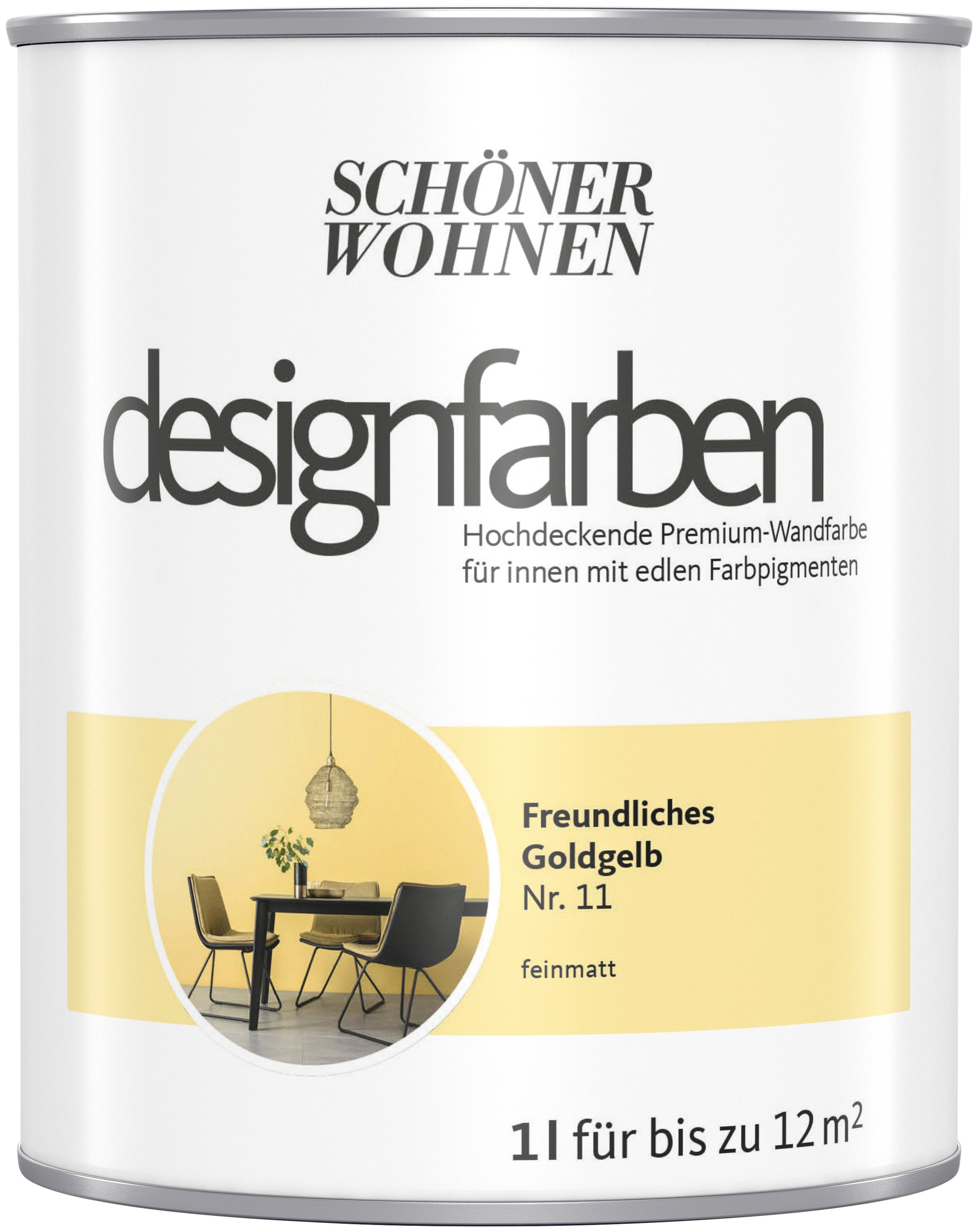 SCHÖNER WOHNEN-Kollektion Wand- und Deckenfarbe »Designfarben«, (1), 1 Liter,... kaufen