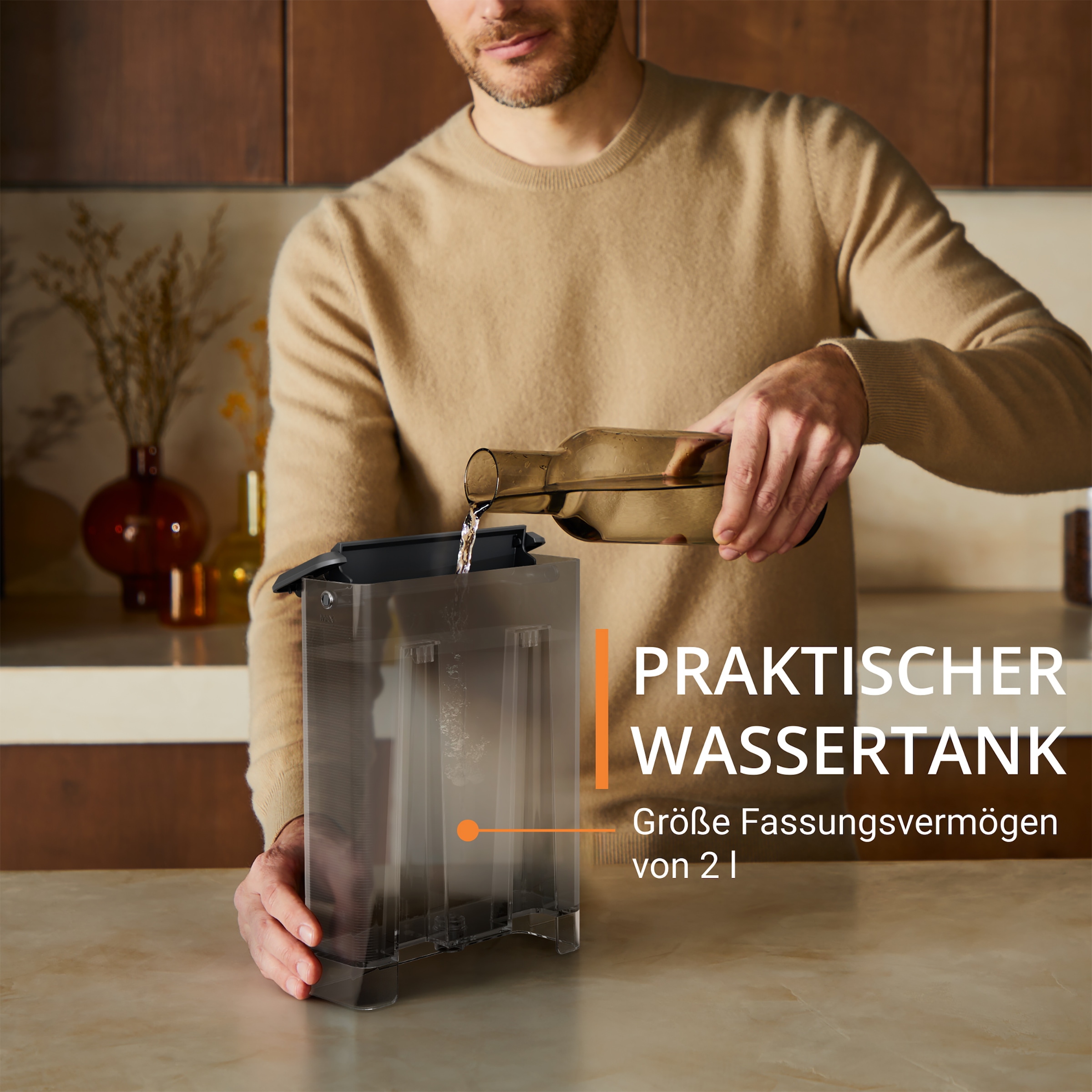 Krups Siebträgermaschine »XP384G Authentic+«, intuitives Bedienfeld, Milch-Aufschäumdüse, 3 Siebeinsätze