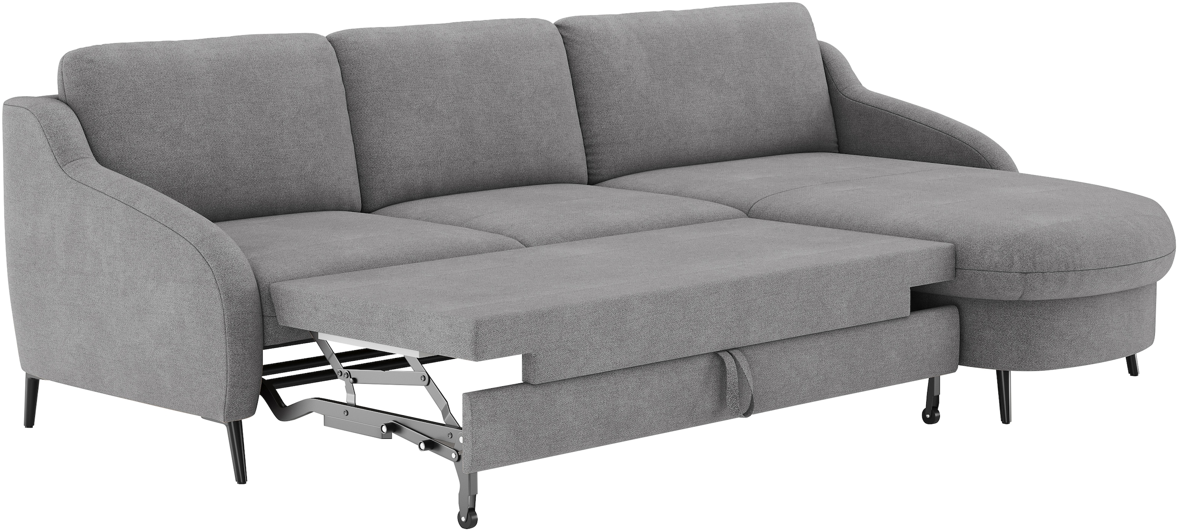 sit&more Ecksofa »Soul L-Form«, wahlweise mit Bettfunktion