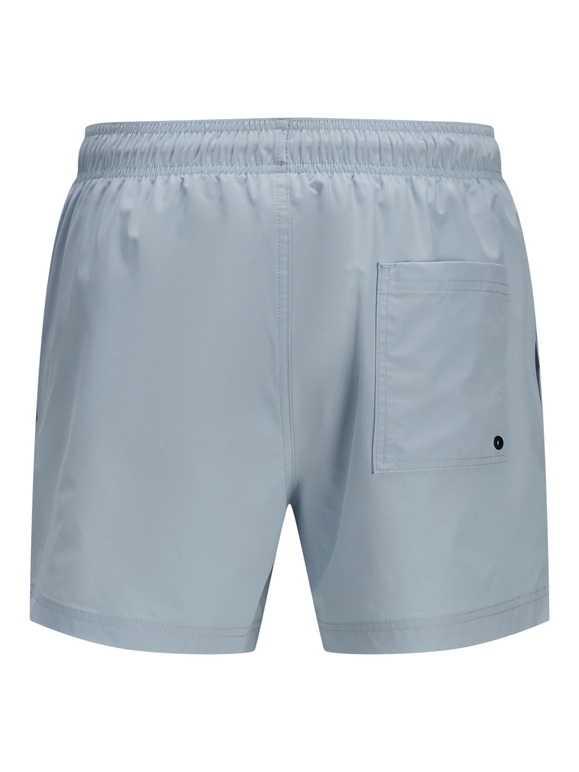 Jack & Jones Badeshorts »JPSTMAUI Badeshort mit elastischem Bund und normalem Schnitt«, unifarben, modisch, slim fit, Polyester
