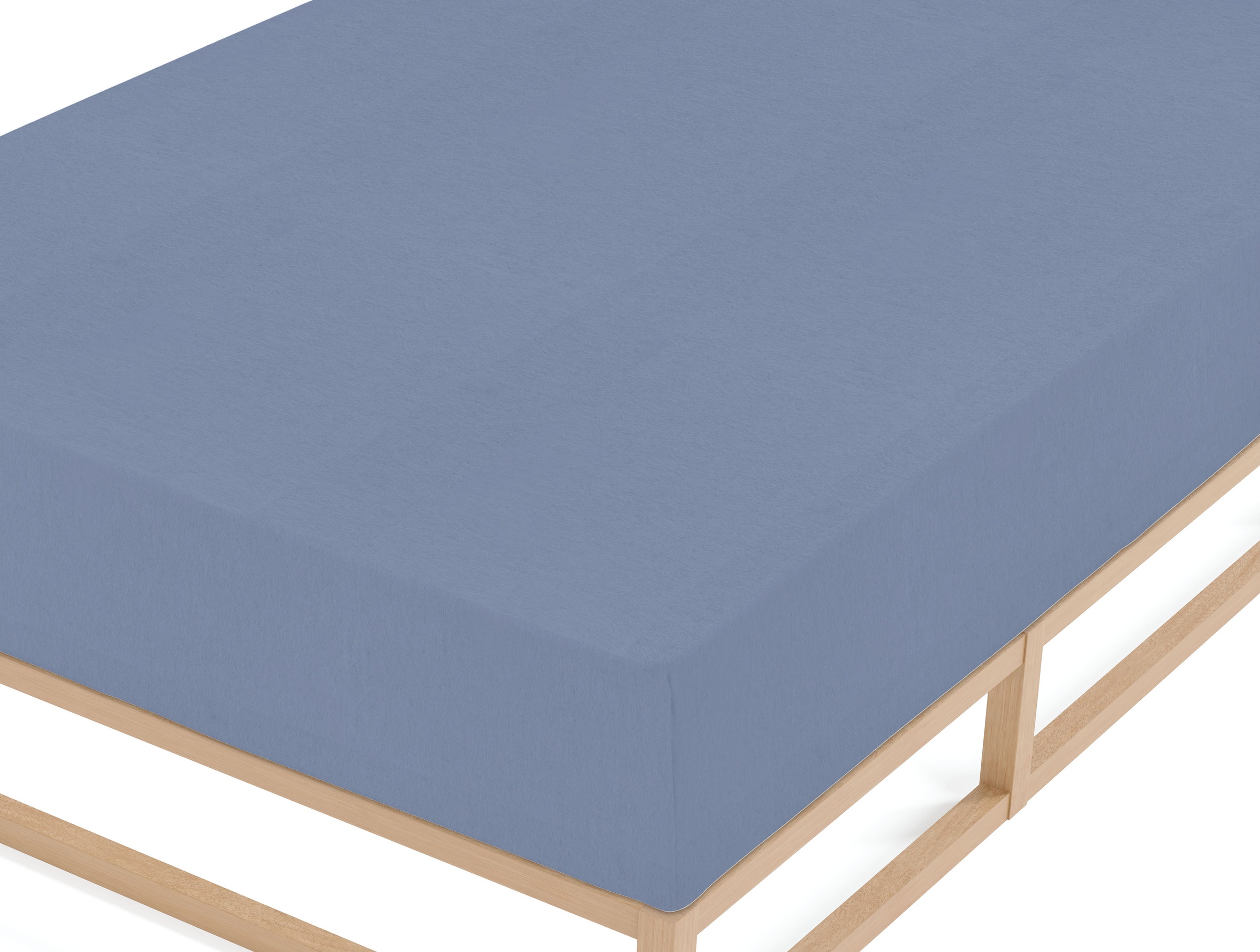 Biberna Spannbettlaken »Hermal«, 100% Baumwolle, weich+warm, Matratzenhöhe bis 22 cm, Made in Germany