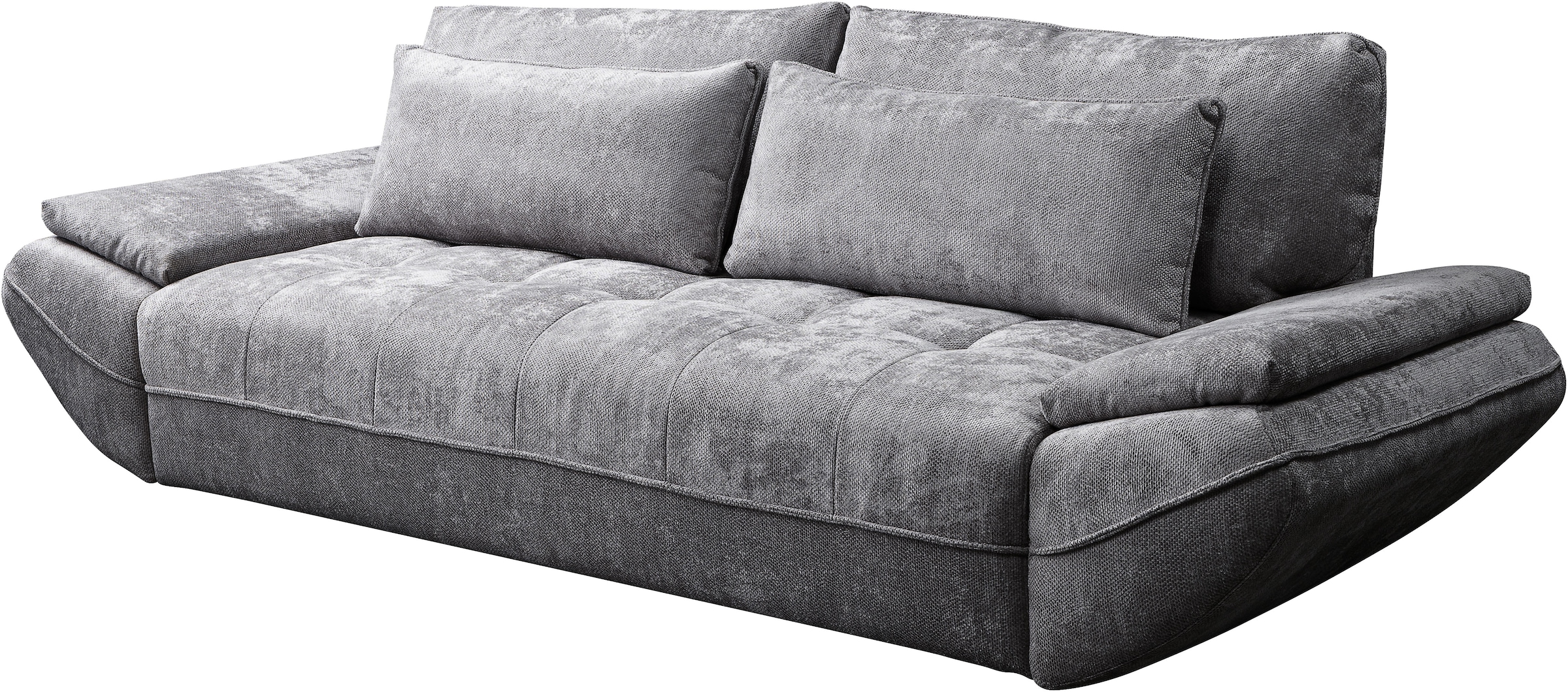 exxpo - sofa fashion Big-Sofa »Elma Mega Schlafsofa, Breite 280, bequem und komfortabel« inkl. Bettfunktion und Bettkasten,toller Sitzkomfort, Steppung im Sitz