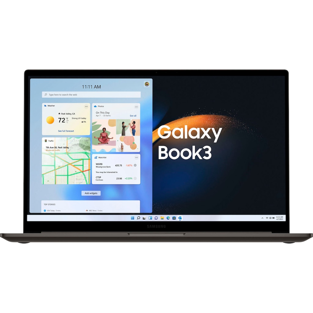 Samsung Notebook »Galaxy Book3«, 39,6 cm, / 15,6 Zoll, Intel, Core i5, ARC™ A350M, 512 GB SSD