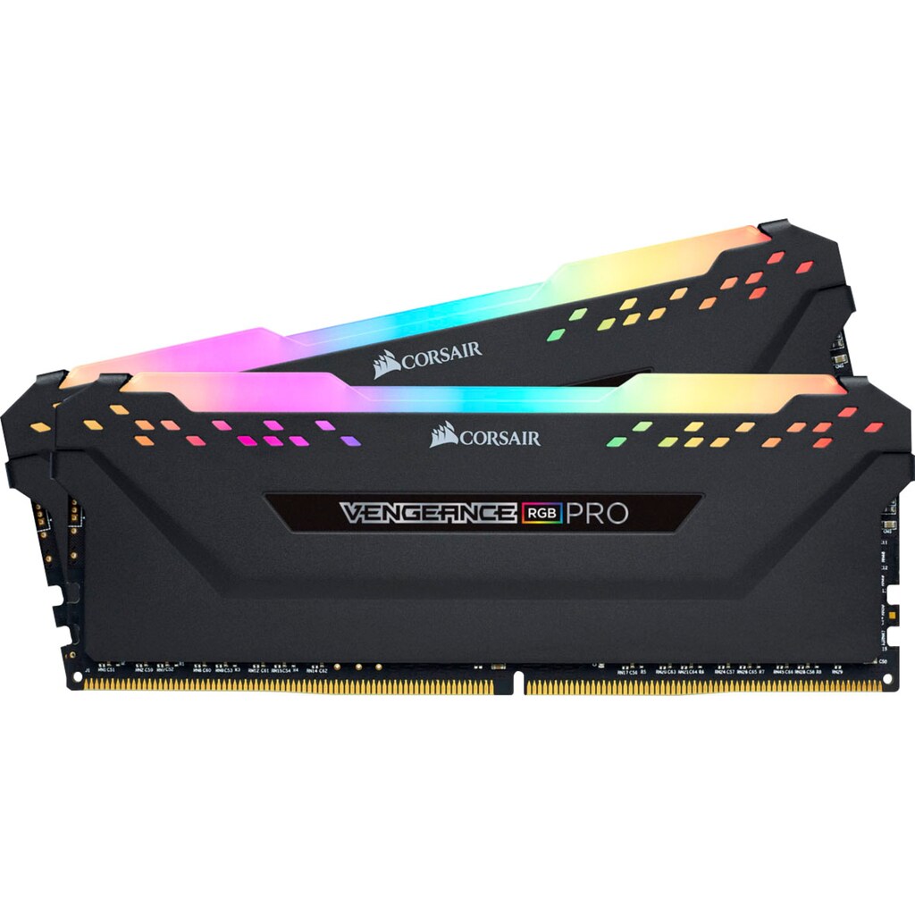 Corsair PC-Arbeitsspeicher »VENGEANCE® RGB PRO 32 GB (2 x 16 GB) DDR4 DRAM 3.200 MHz C16«