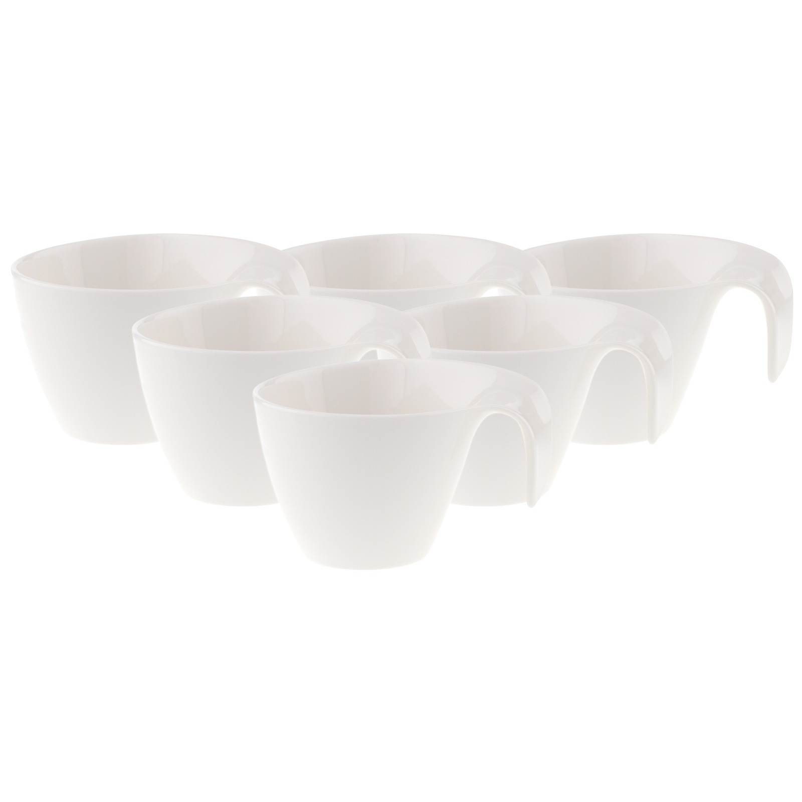Villeroy & Boch Tasse »Frühstückstassen Flow 250 ml 6er Set weiß« günstig online kaufen