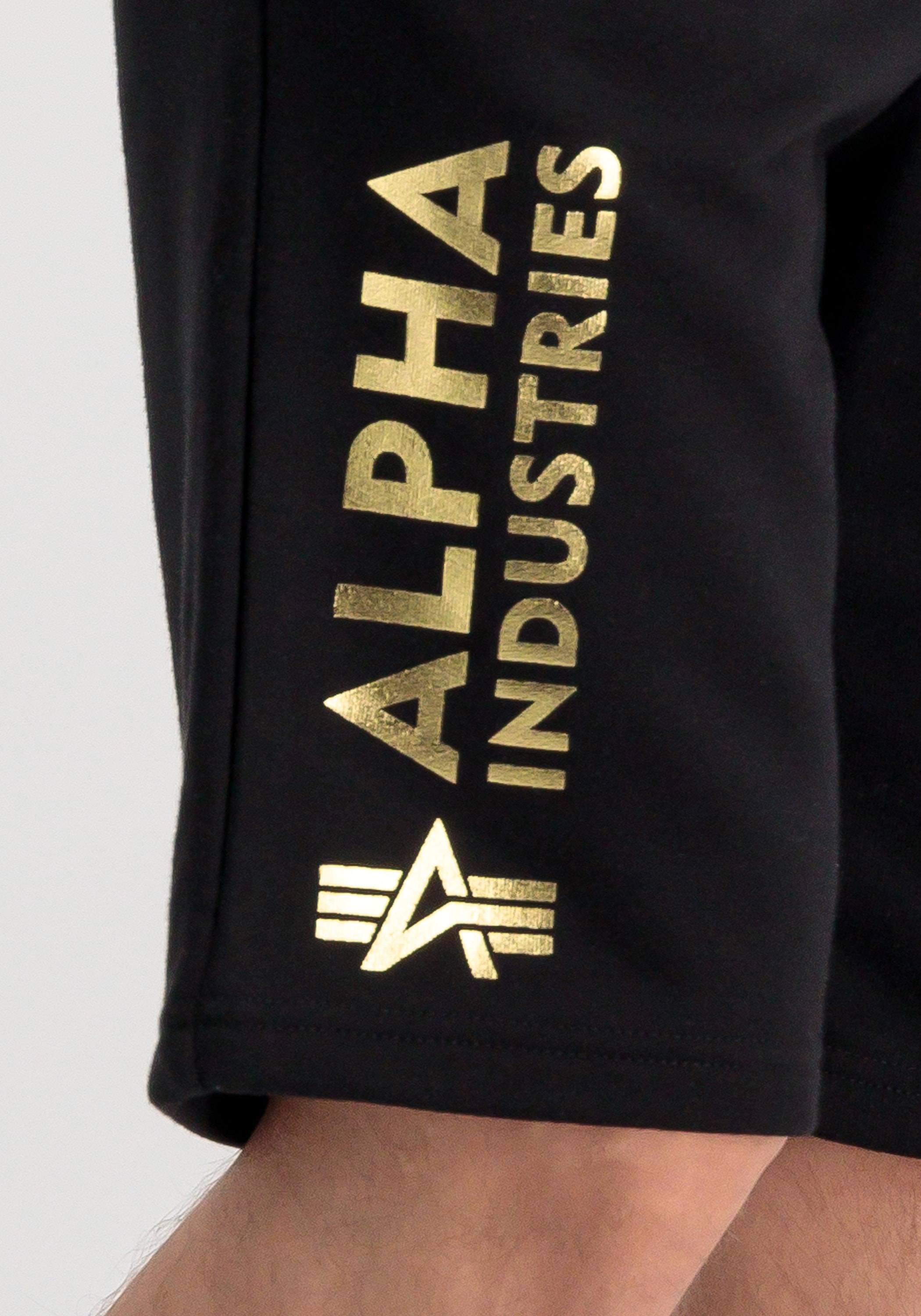 4. Bild von Alpha Industries Sweatshorts »Alpha Industries Men - Shorts Basic Short AI Foil Print«