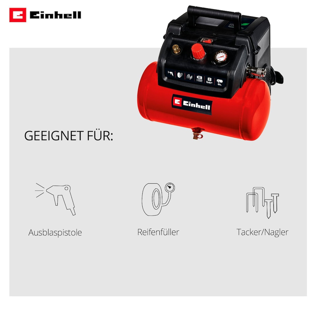 Einhell Kompressor »TC-AC 190/6/8 OF«