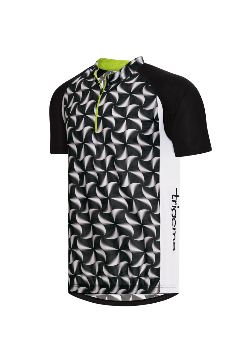 Trigema Trainingsjacke »TRIGEMA Fahrradtrikot mit praktischer Rückentasche«, (1 St.)