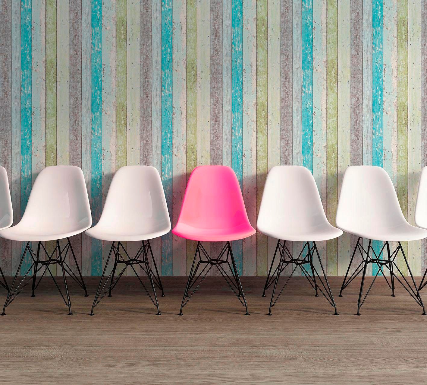 living walls Vliestapete »Best of Wood`n Stone 2nd Edition«, Holz, Landhaus Tapete Holzoptik