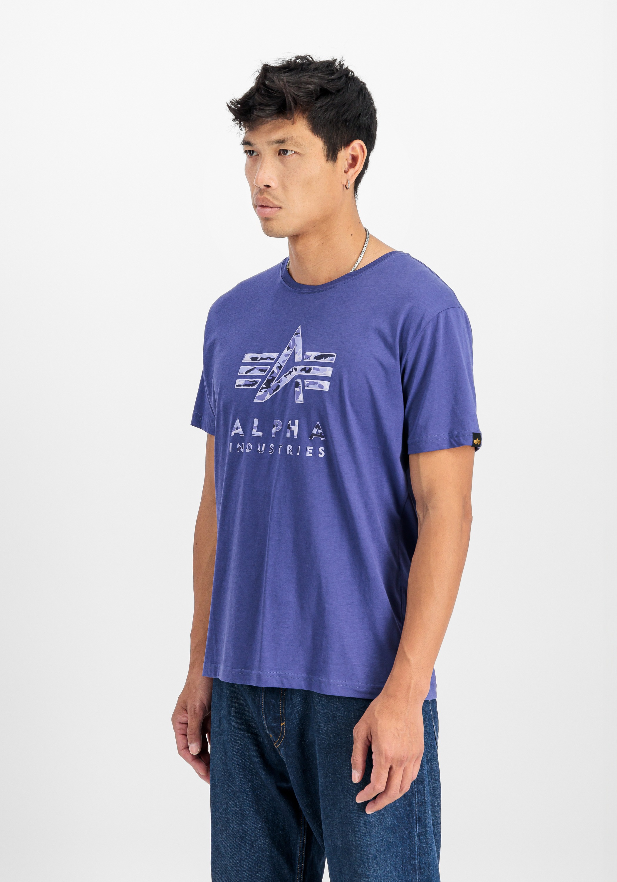 Alpha Industries T-Shirt »Alpha Industries Men - T-Shirts Camo Puff Print T«