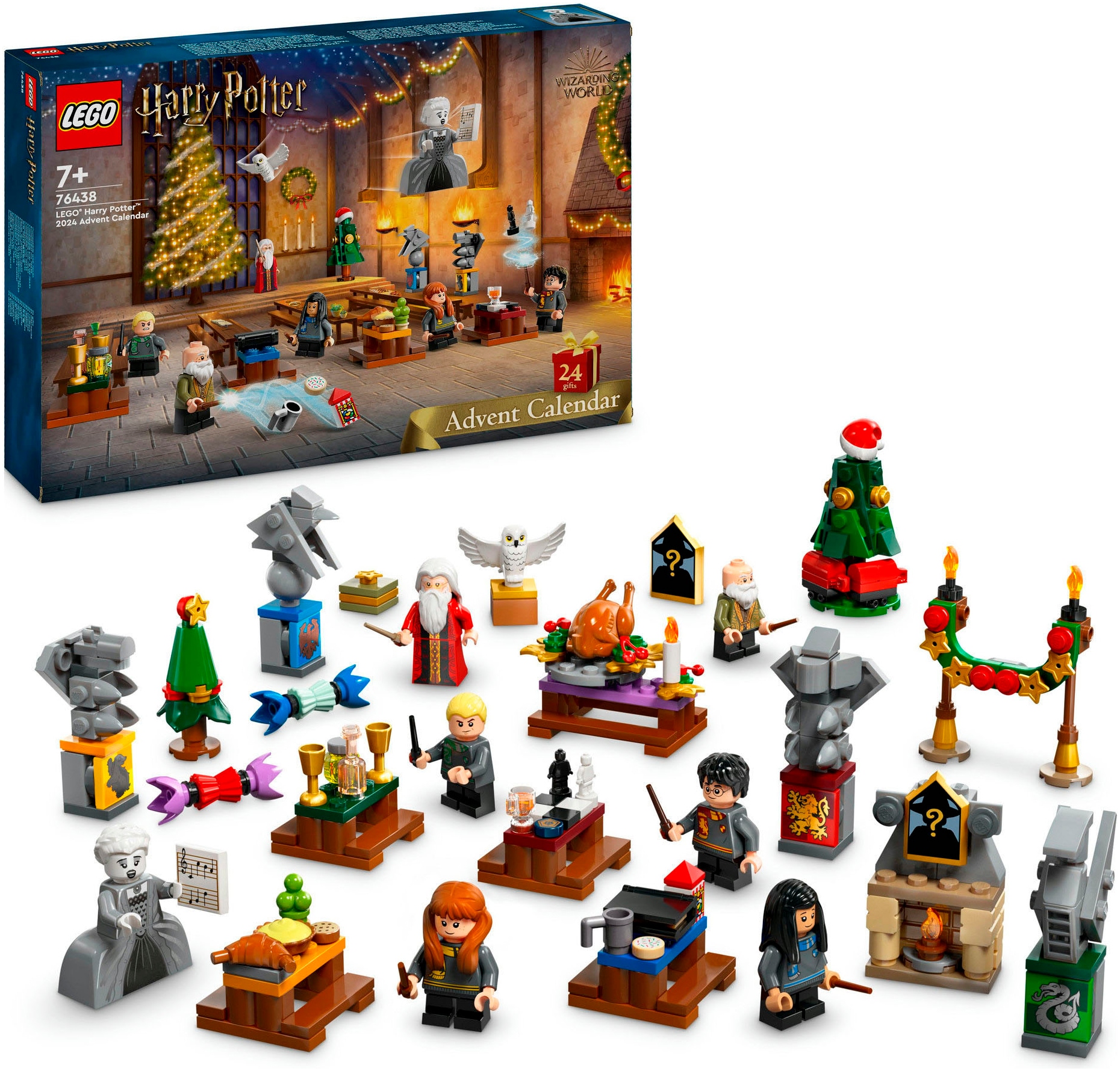 LEGO® Spielzeug-Adventskalender »Spielbausteine, LEGO Harry Potter 2024 (76438), LEGO® Harry Potter™«, ab 7 Jahren, Made in Europe