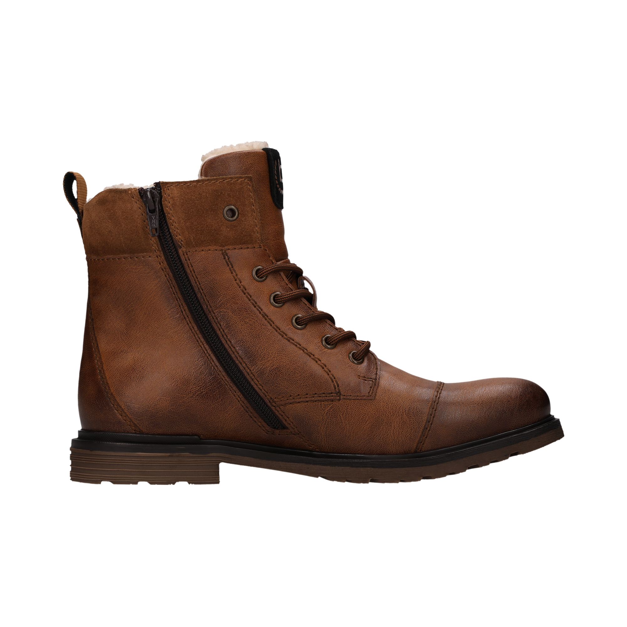 bugatti Schnürboots  Schnürstiefelette, Winterboots mit Warmfutter