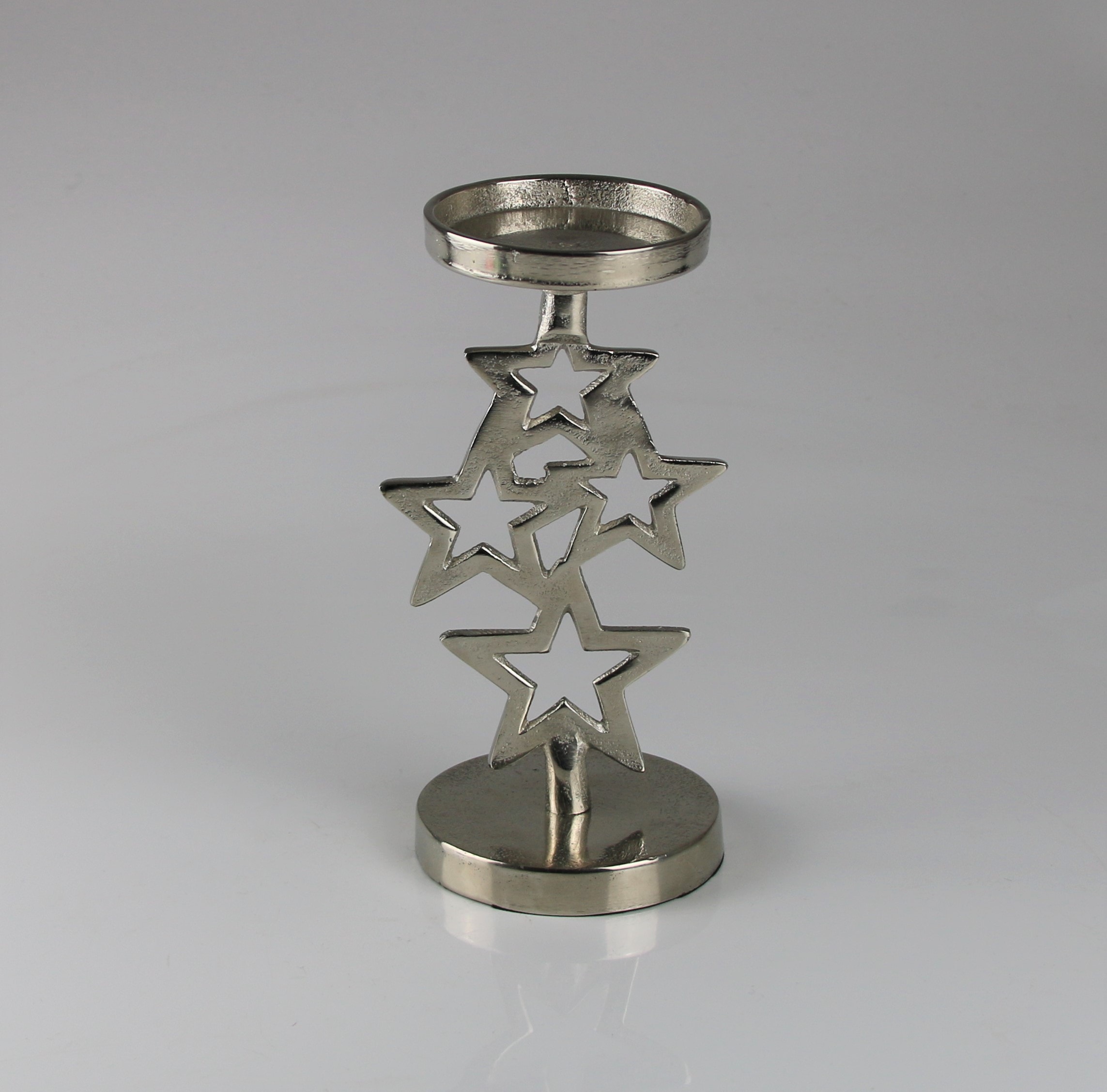 AM Design Kerzenständer »aus Aluminium« 2er Set, BxH: 10x21 cm günstig online kaufen