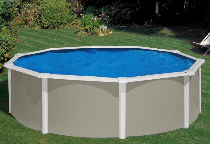 my POOL BWT Rundpool »BELIZE 1«, (Set, 5 tlg.), Höhe 132 cm, in verschiedenen Größen erhältlich