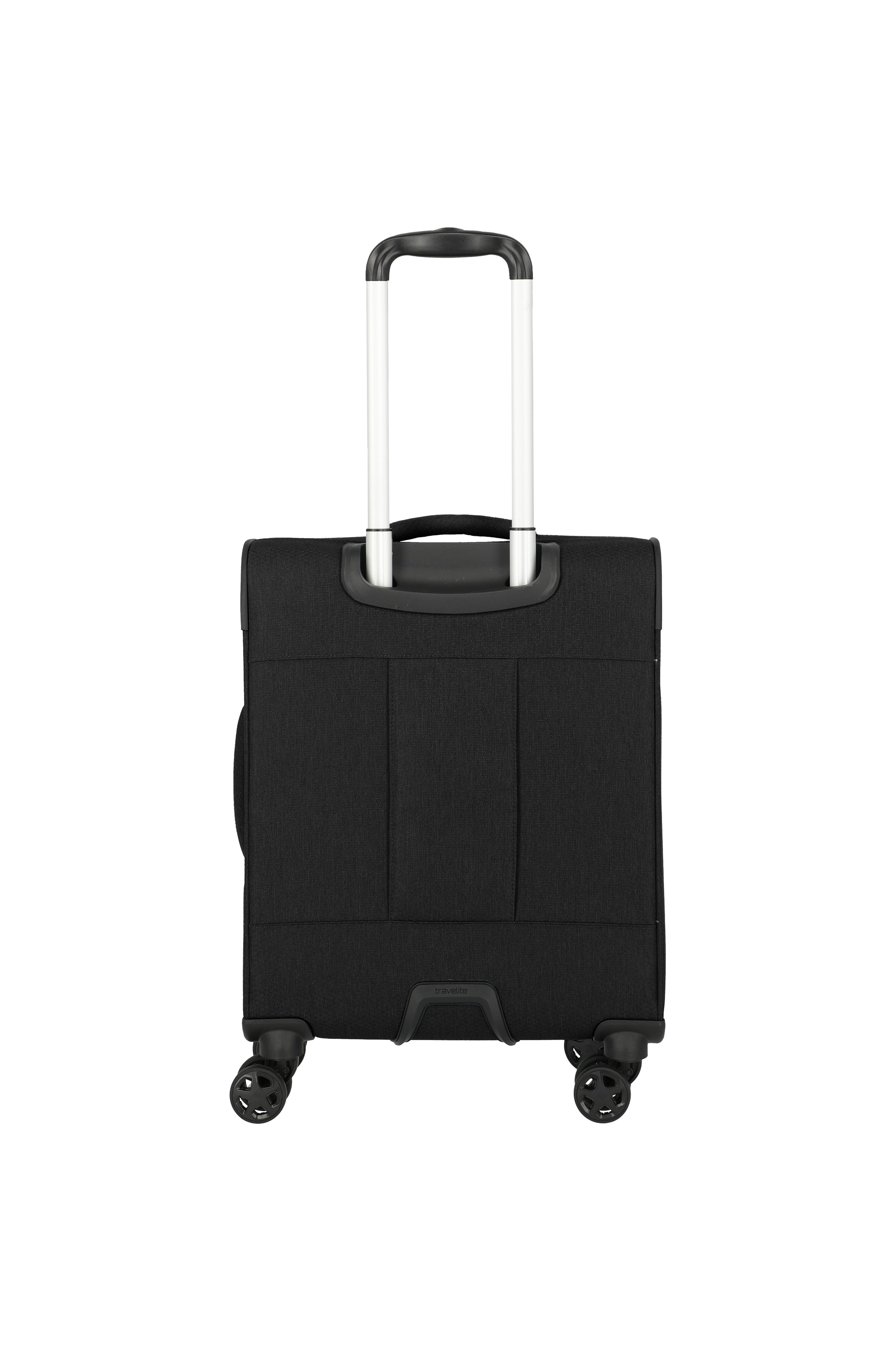 travelite Handgepäckkoffer »KICK OFF Reisekoffer« 37 l 4 Rollen 4 Doppelrollen, Außentaschen und Packgurte – leicht und robust