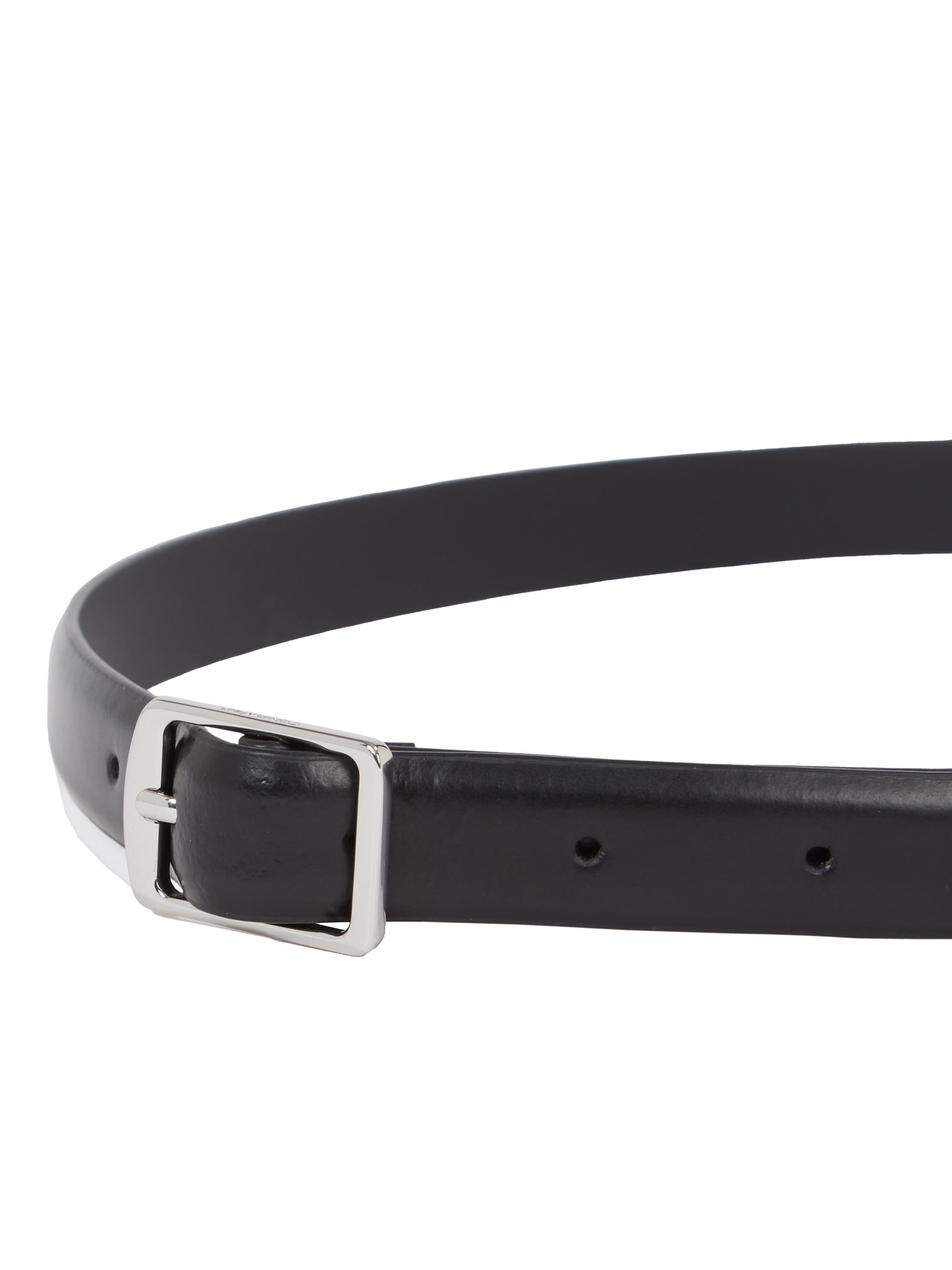 Calvin Klein Ledergürtel »SLIM SQUARE BUCKLE BELT 2.0«, im klassischen Stil