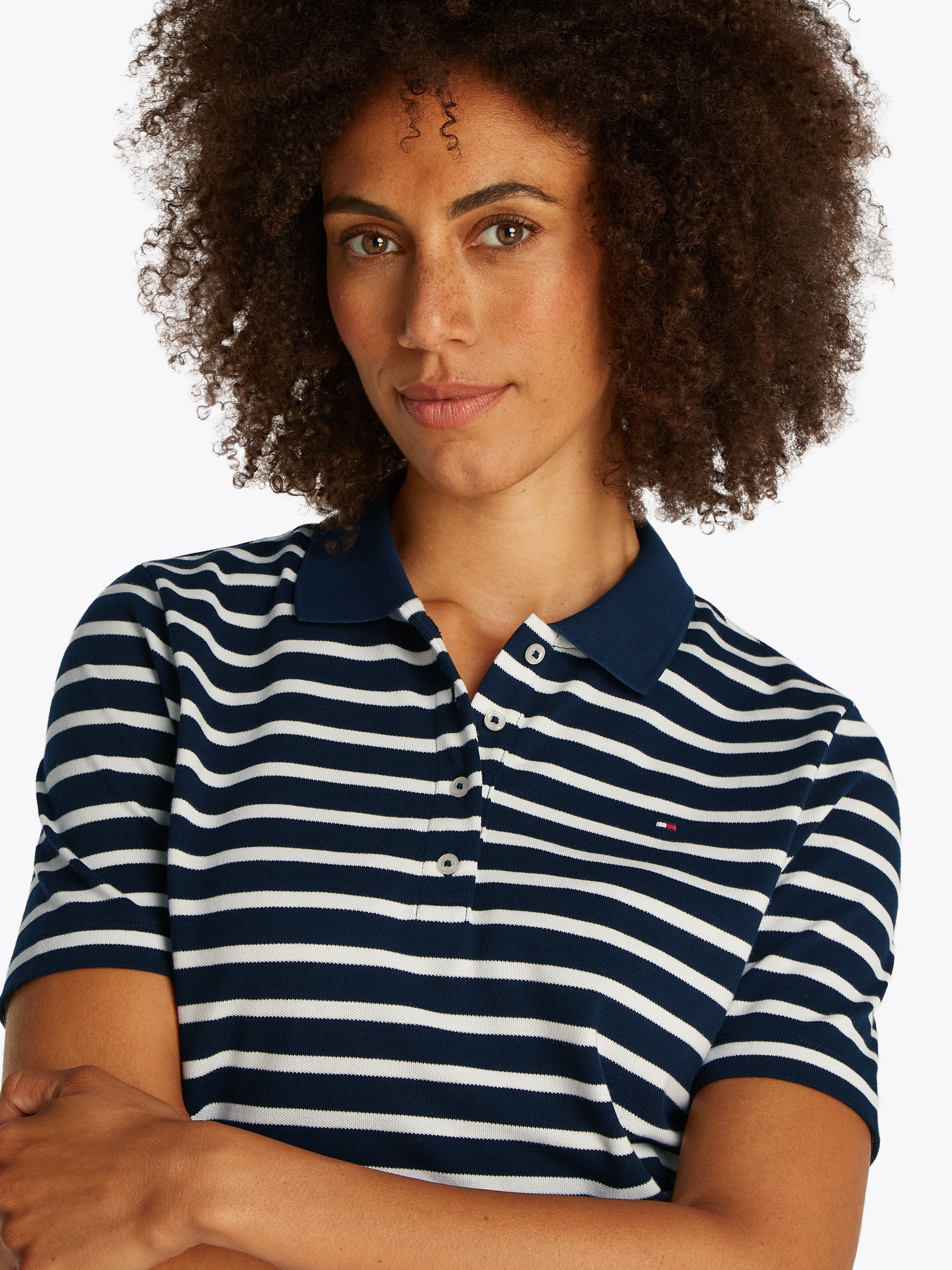 Tommy Hilfiger Poloshirt »1985 Regular Fit Pique Premium Polo«, mit Logo-Stickerei, mit Seitenschlitzen