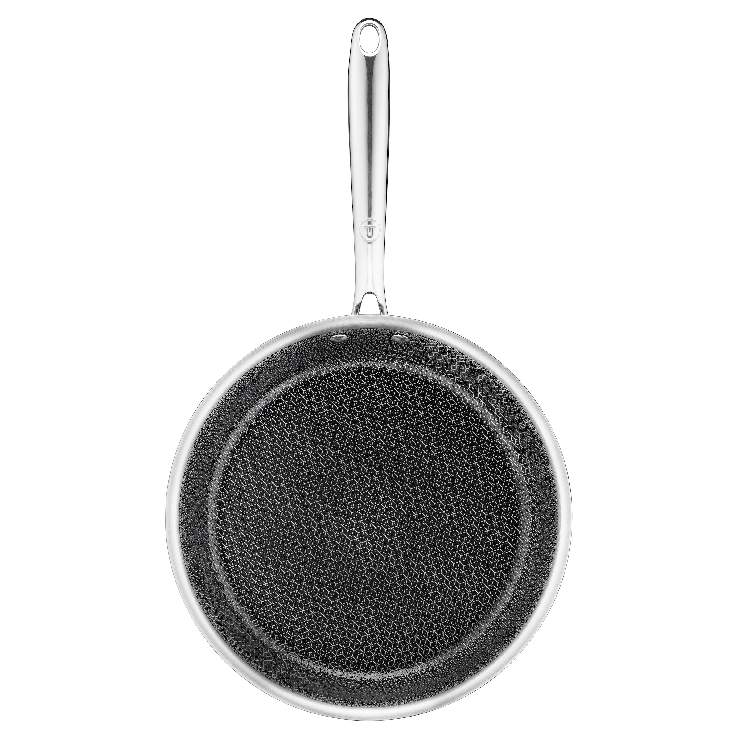 Tefal Bratpfanne »Master Mesh« Edelstahl 1 tlg. HybridMesh-Technologie, mineralische Oberfläche, induktionsgeeignet