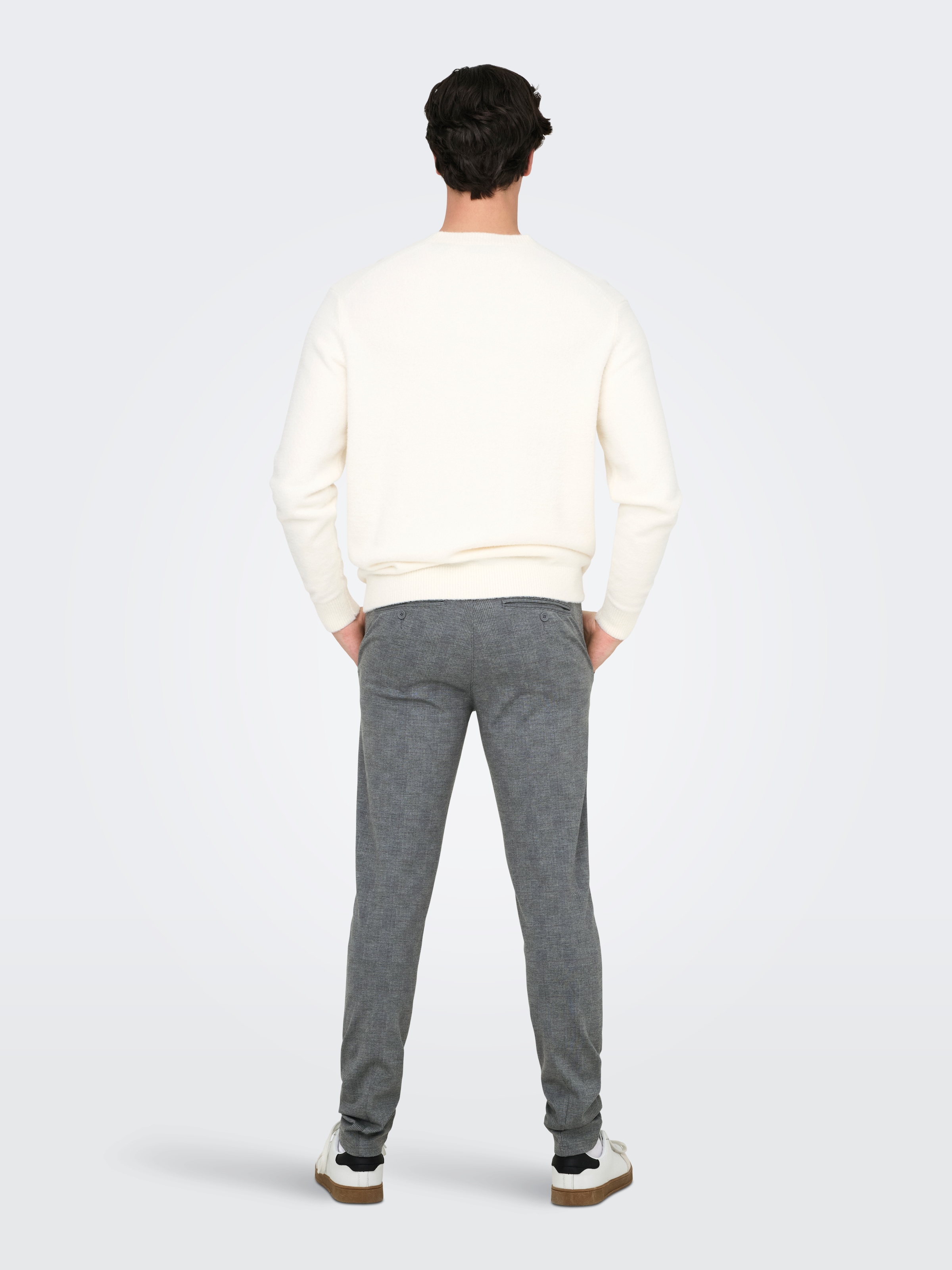 ONLY & SONS Chinohose »ONSMARK SLIM CHECK 020919 PANT NOOS«