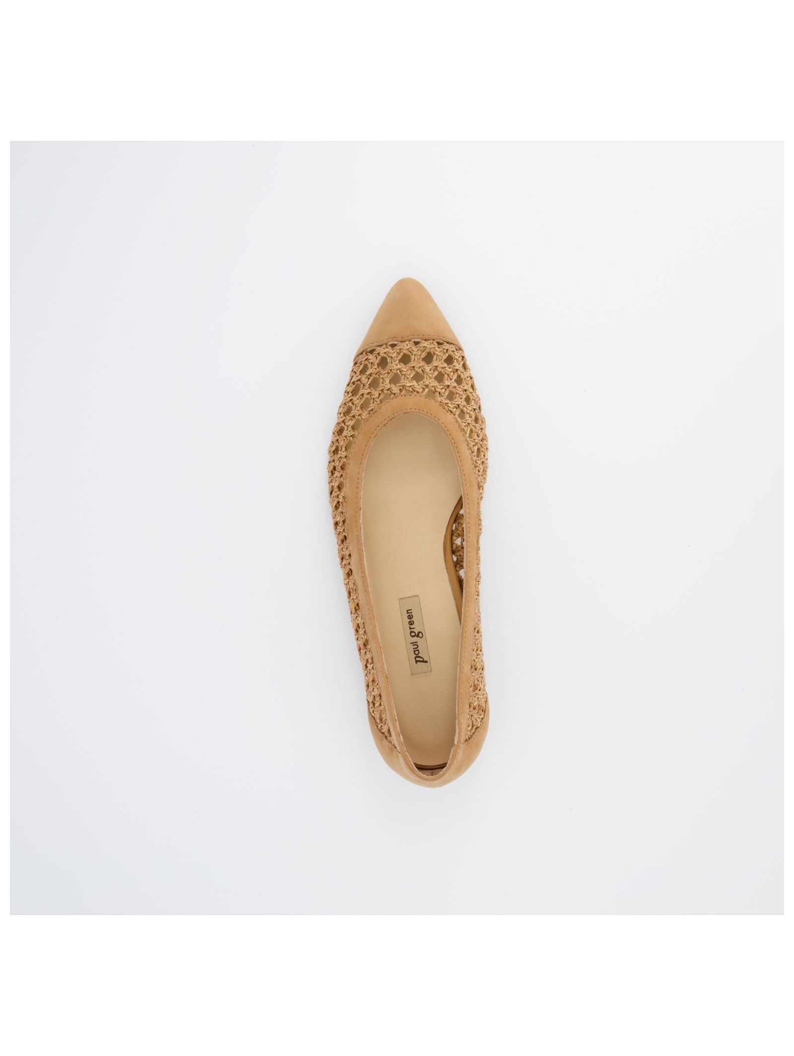 Paul Green Ballerina »Paul Green Ballerinas Nubukleder/Textil«