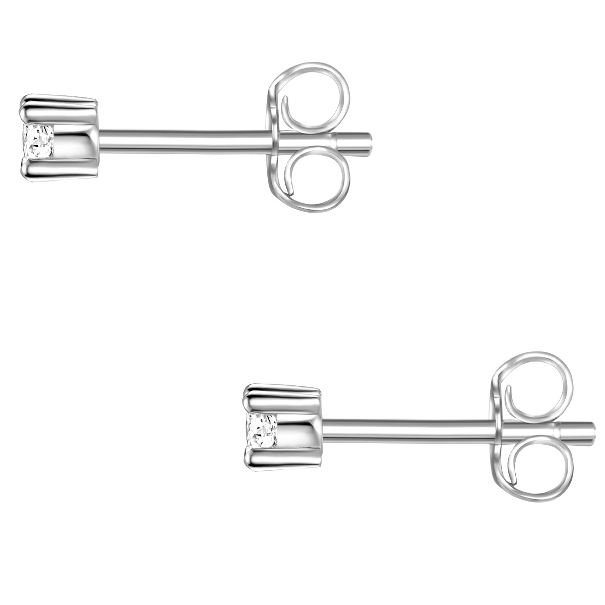 Glanzstücke München Paar Ohrstecker »Set: GSM215«, (2 tlg.), aus Sterling Silber