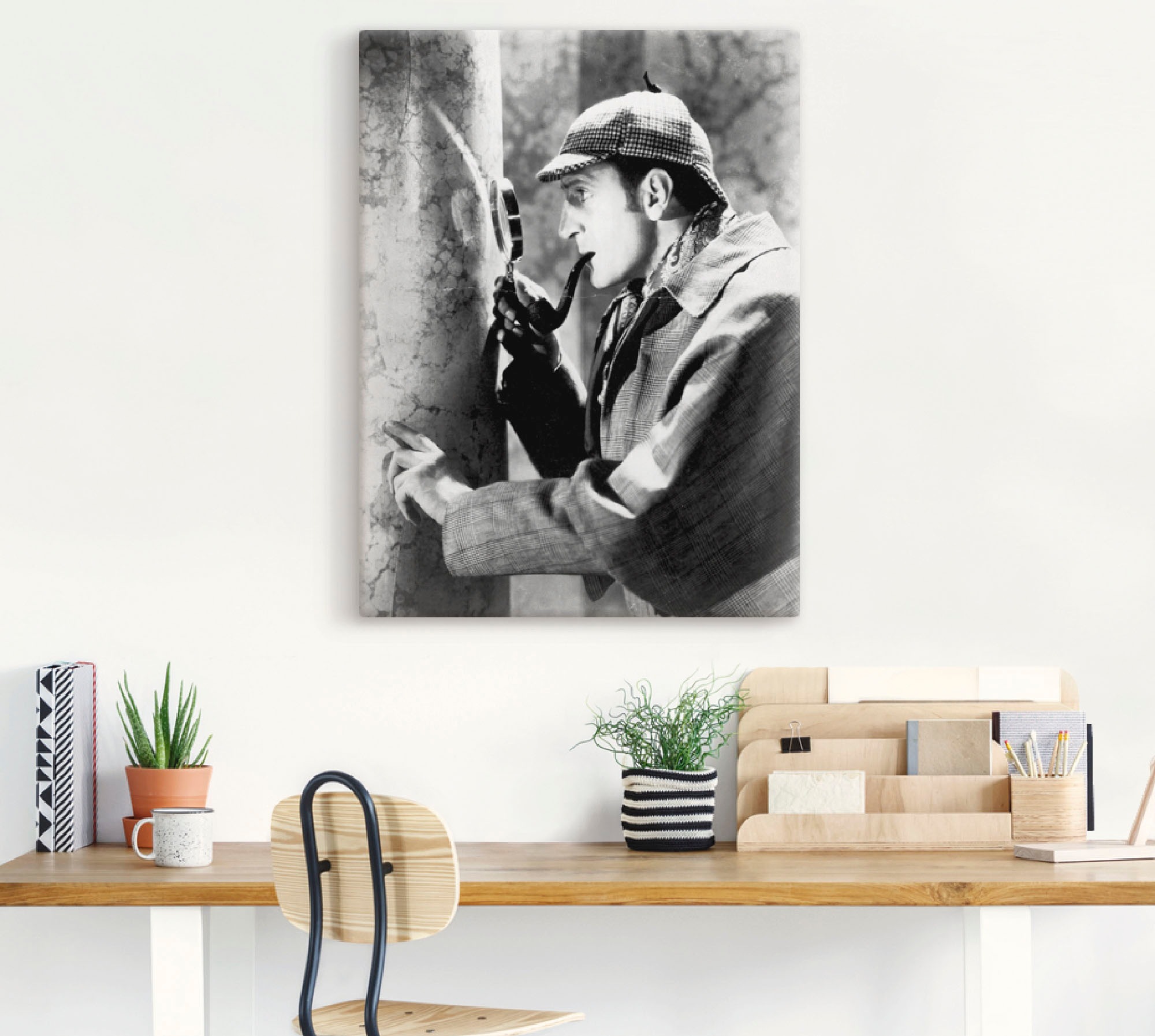 Artland Wandbild »Sherlock Holmes 1939« Film 1 Stk. tlg. als Leinwandbild, günstig online kaufen