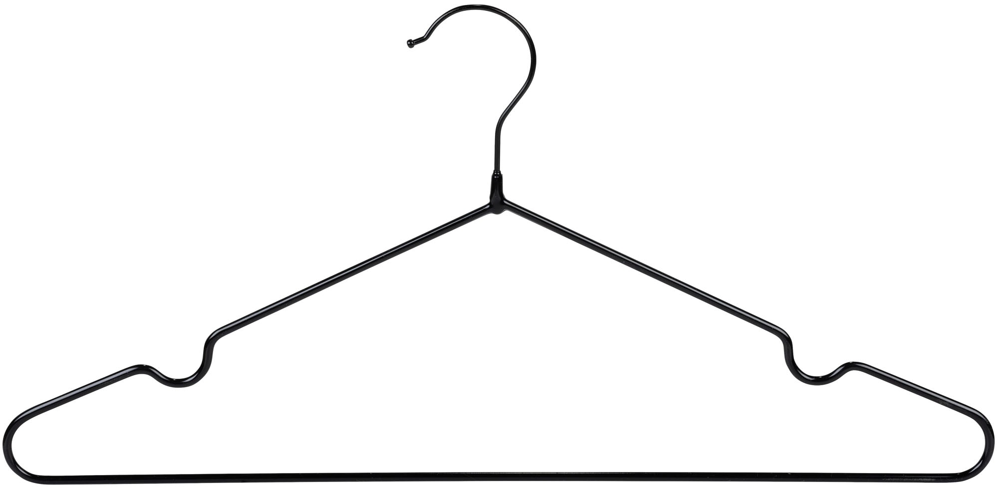 WENKO Kleiderbügel »Modell Sascha« rutschfeste Beschichtung, schmales Design