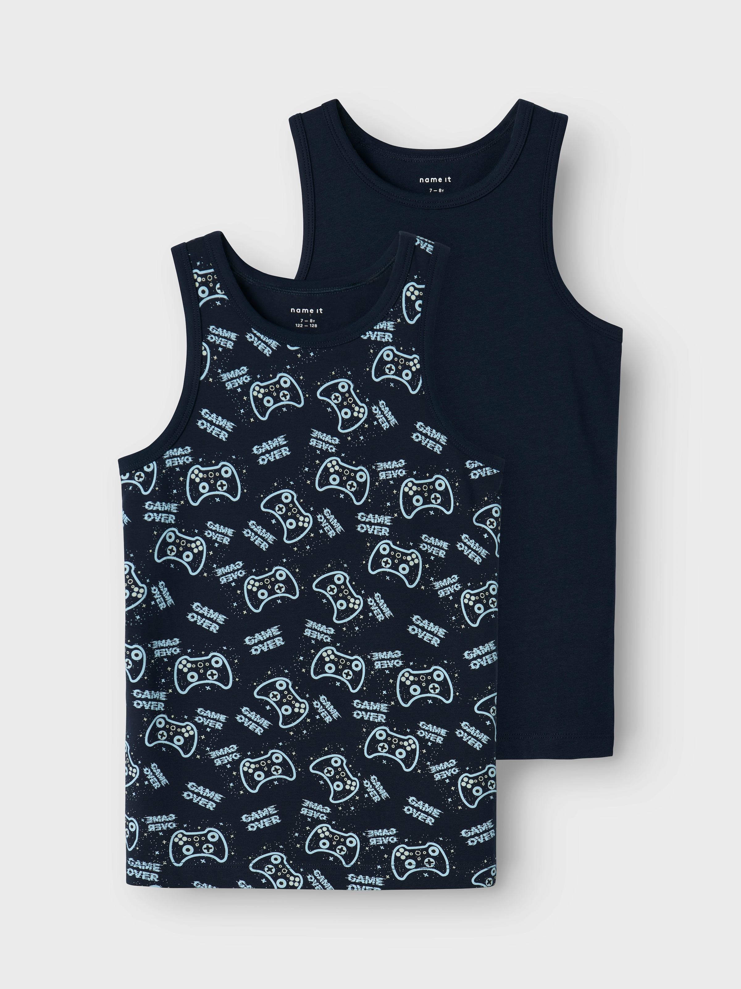 Name It Unterhemd »NKMTANK TOP 2P SAPPHIRE GAME NOOS« Packung, 2 Stk.