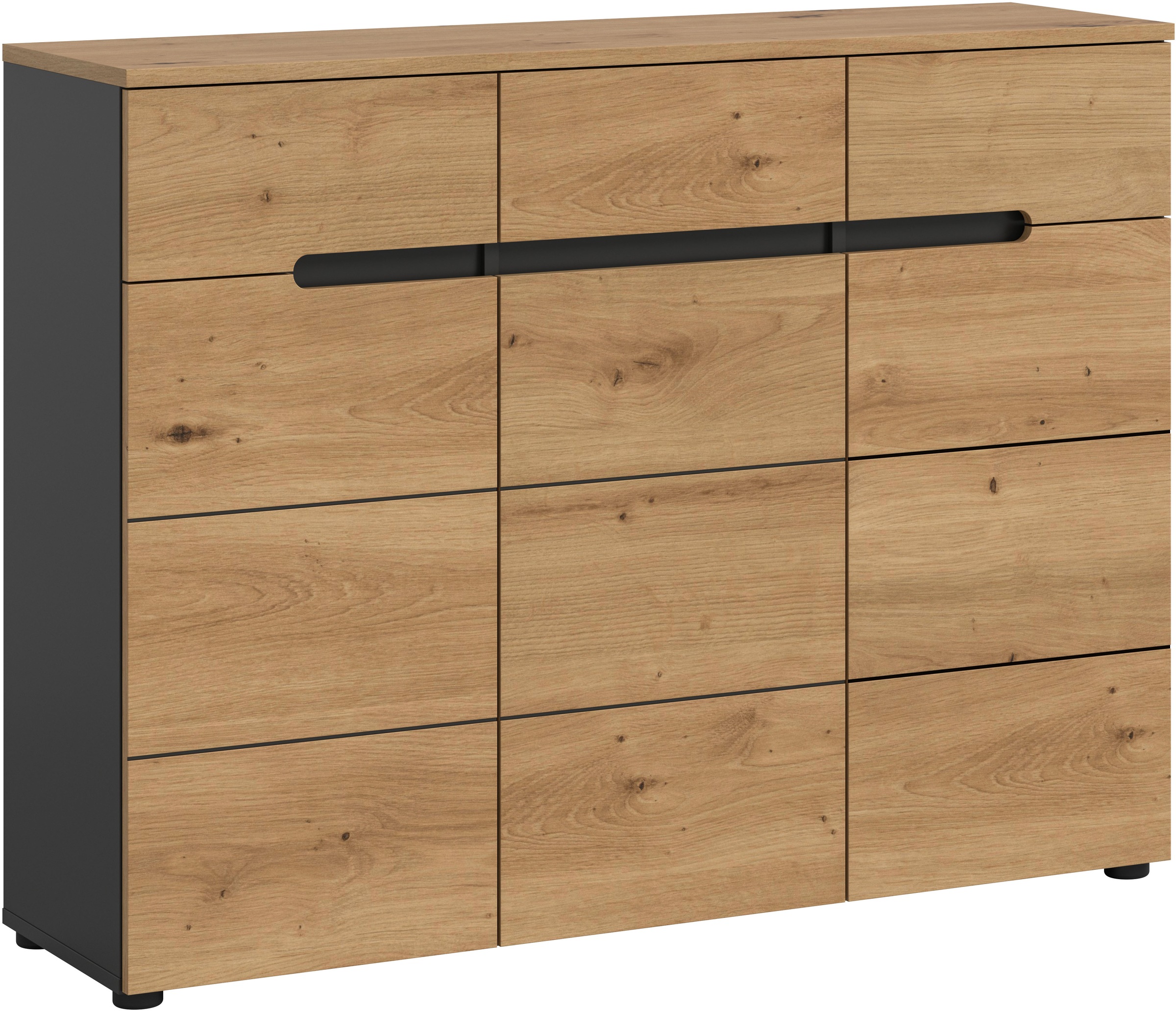 INOSIGN Garderobenschrank »REHAT, TOPSELLER!, Breite 120 cm, 3 Türen, 3 Sch günstig online kaufen