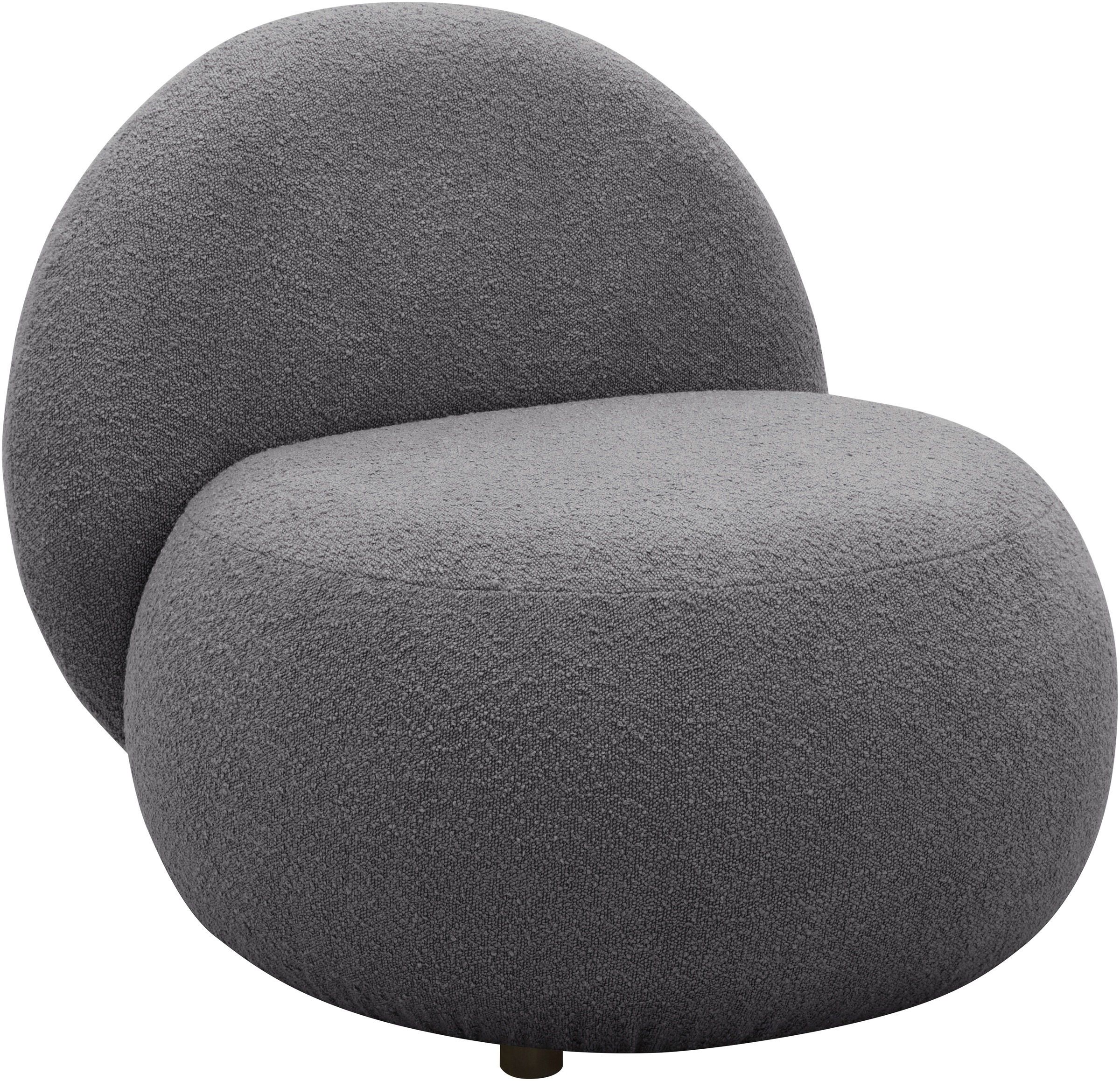 INOSIGN Sessel »Mithras II Cocktailsessel«, Bouclé oder Fellimitat; Lieferzeit nur ca. 2 Wochen