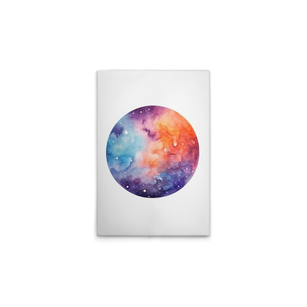 A.S. Création Leinwandbild »Colourful Planet - Wandbild Weiß Bunt Keilrahme günstig online kaufen