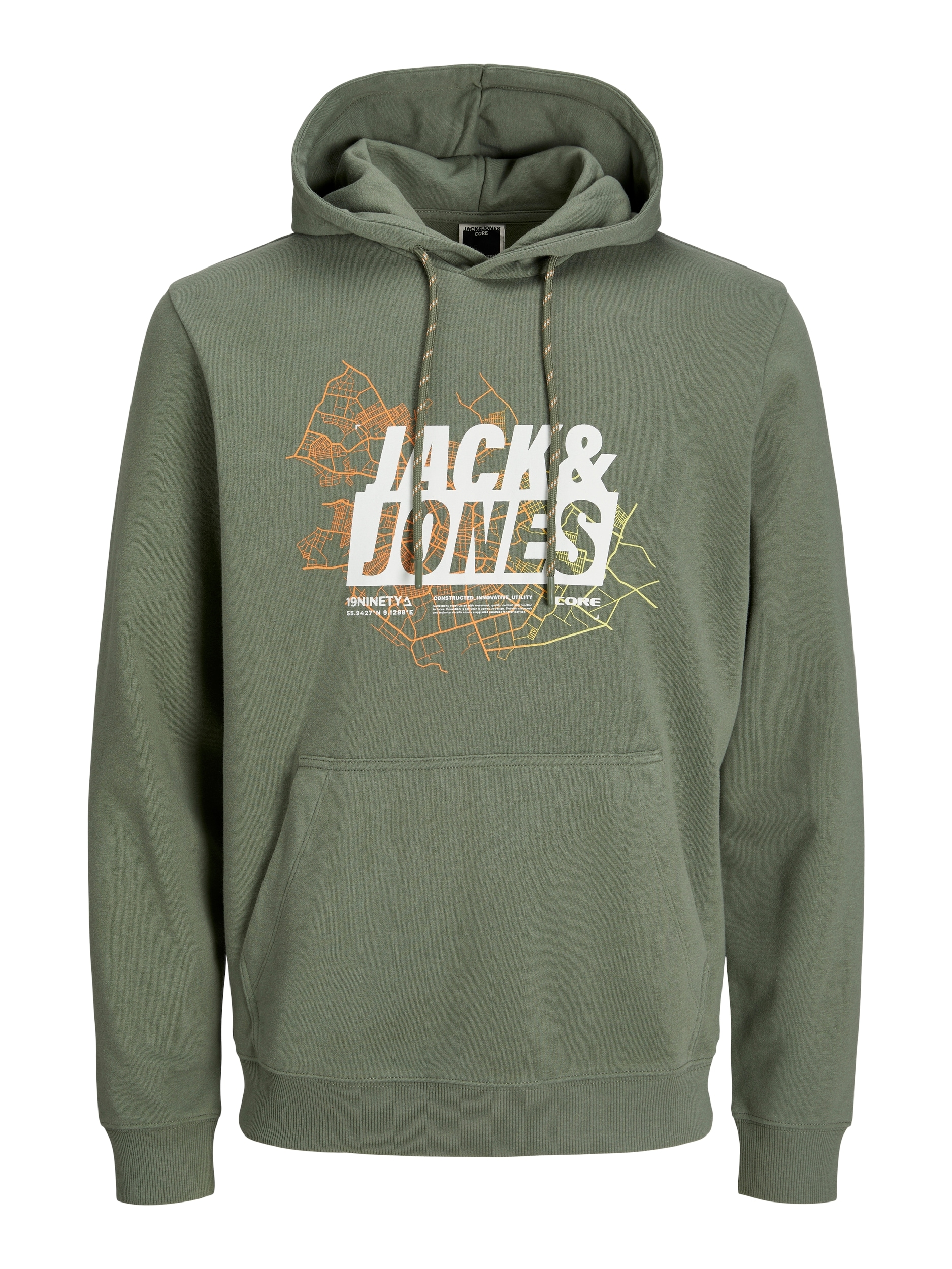 Jack & Jones Kapuzensweatshirt »JCOMAP LOGO SWEAT HOOD SN«