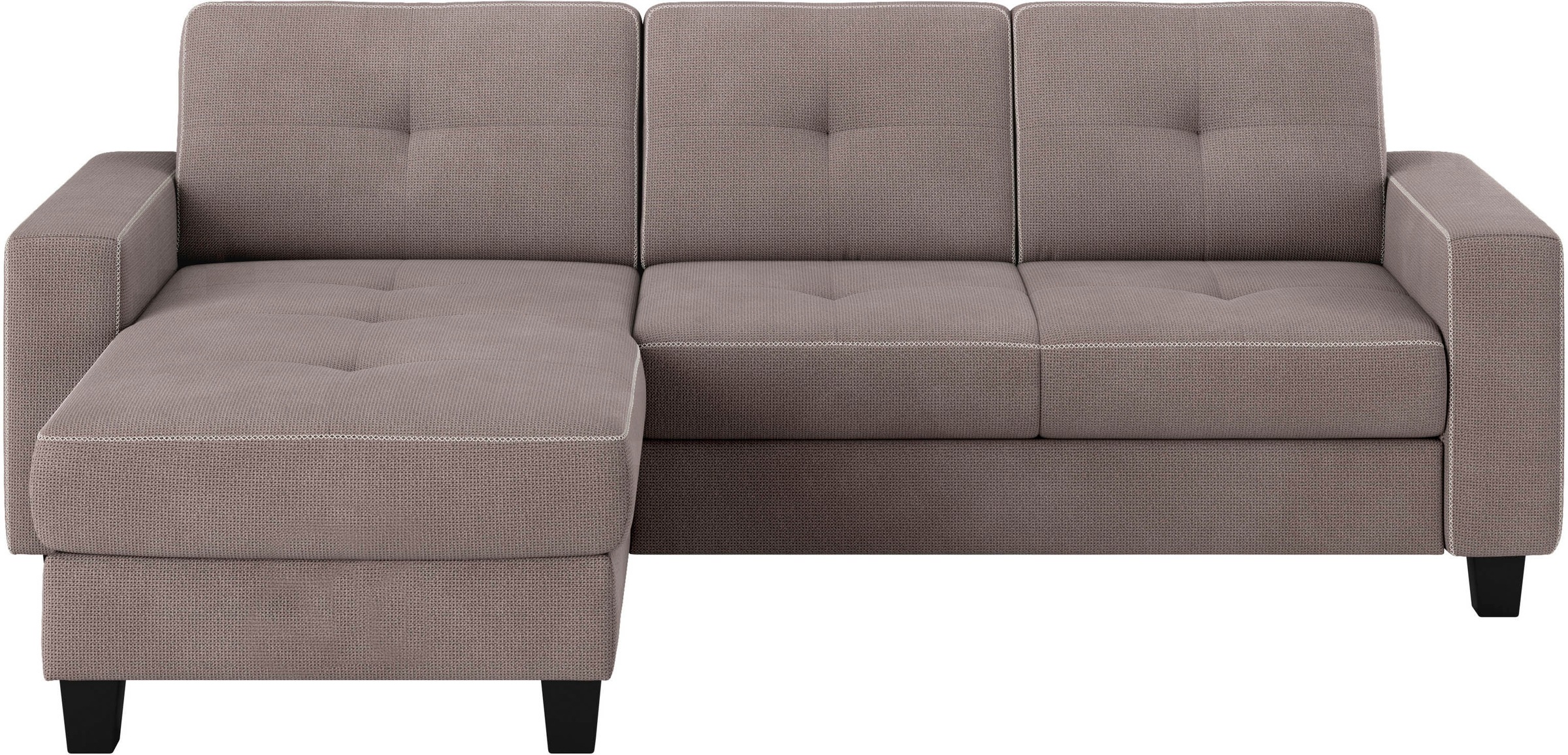 PLACES OF STYLE Ecksofa "Varese" wahlweise mit Bettfunktion und Bettkasten günstig online kaufen