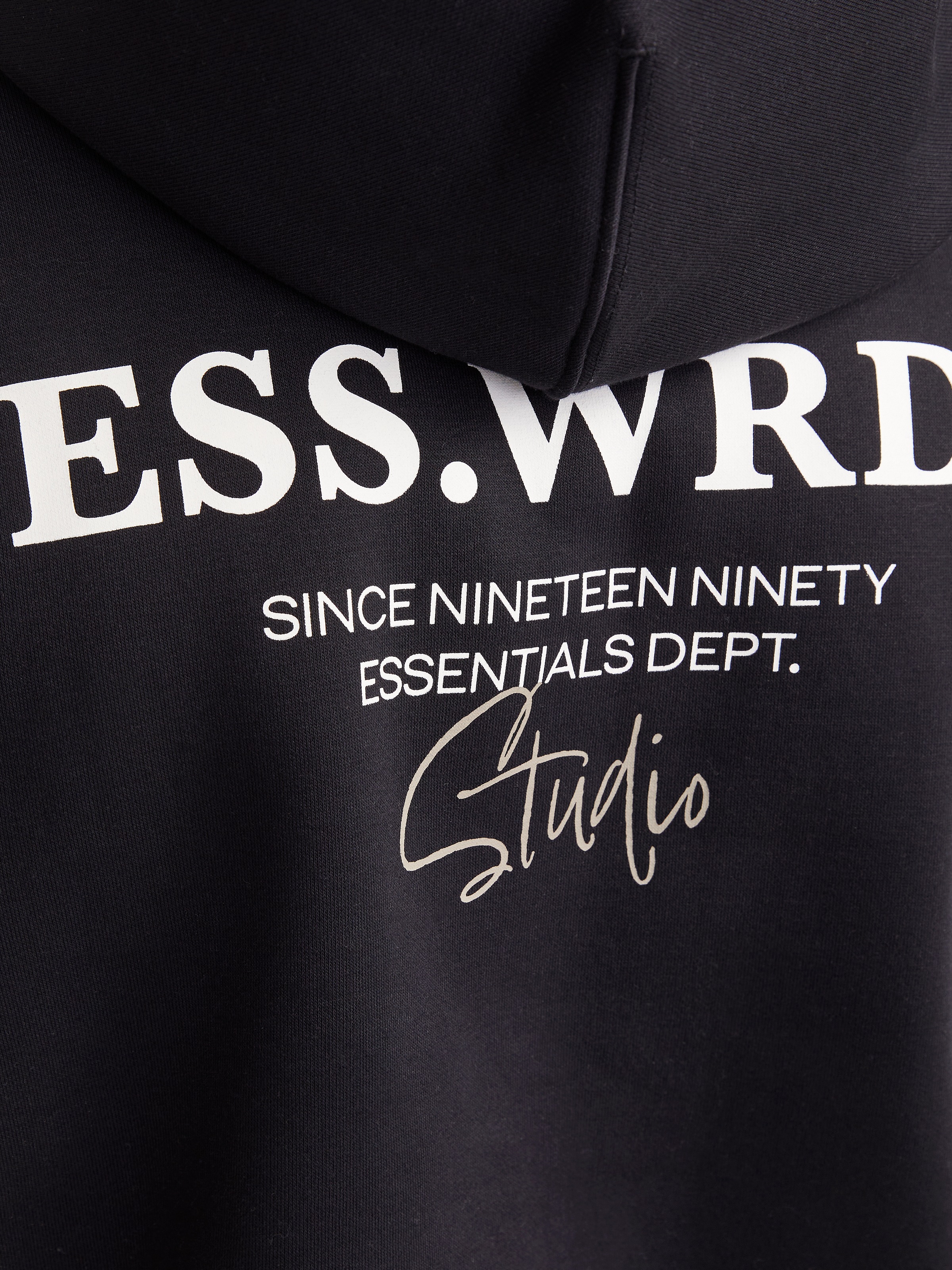 Jack & Jones Kapuzensweatshirt »JJEURBAN EDGE STUDIO SWEAT HOOD NOOS«, mit Front und Back Print