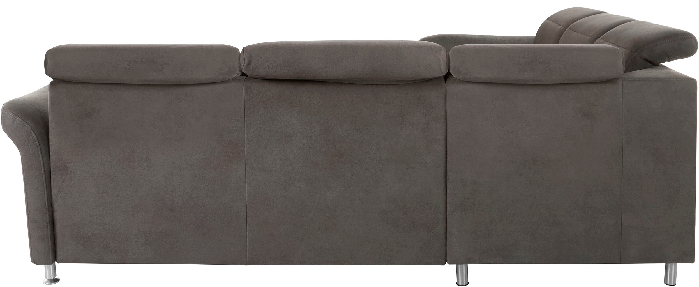 sit&more Ecksofa »Darwin L-Form«, inklusive Federkern, wahlweise mit Kopfteilverstellung, Bettfunktion
