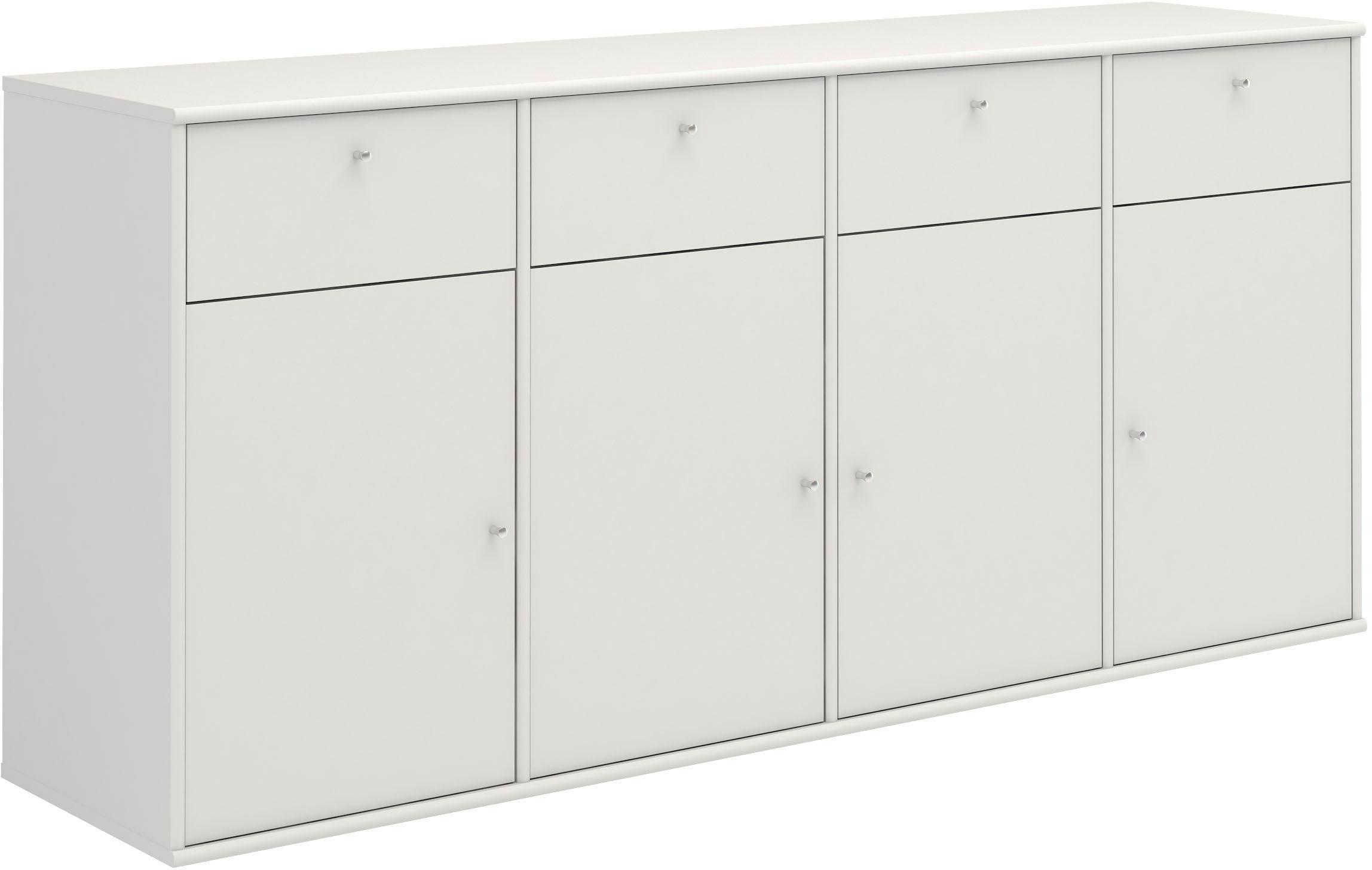 Hammel Furniture Sideboard »Mistral, Hochwertig Schrank, hängend/stehend montierbar«, mit Türen und Schubladen, B: 177 cm, anpassungsbar Designmöbel