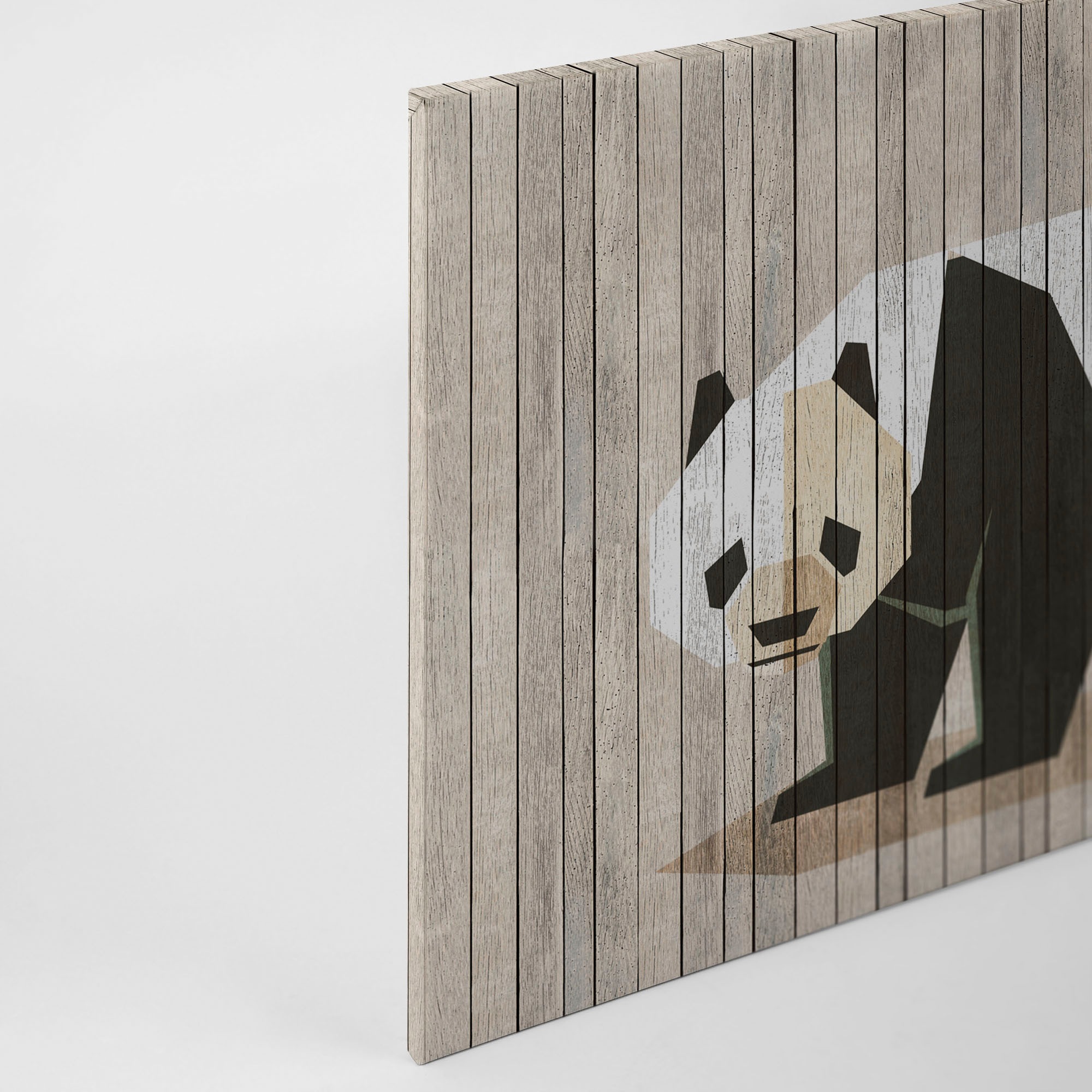 A.S. Création Leinwandbild »born to be wild«, Kunst-Tiere-Kinder, (1 St.), Keilrahmen Bild Holzoptik Tiere Leinwand-Bild Wohnzimmer modern Kinder